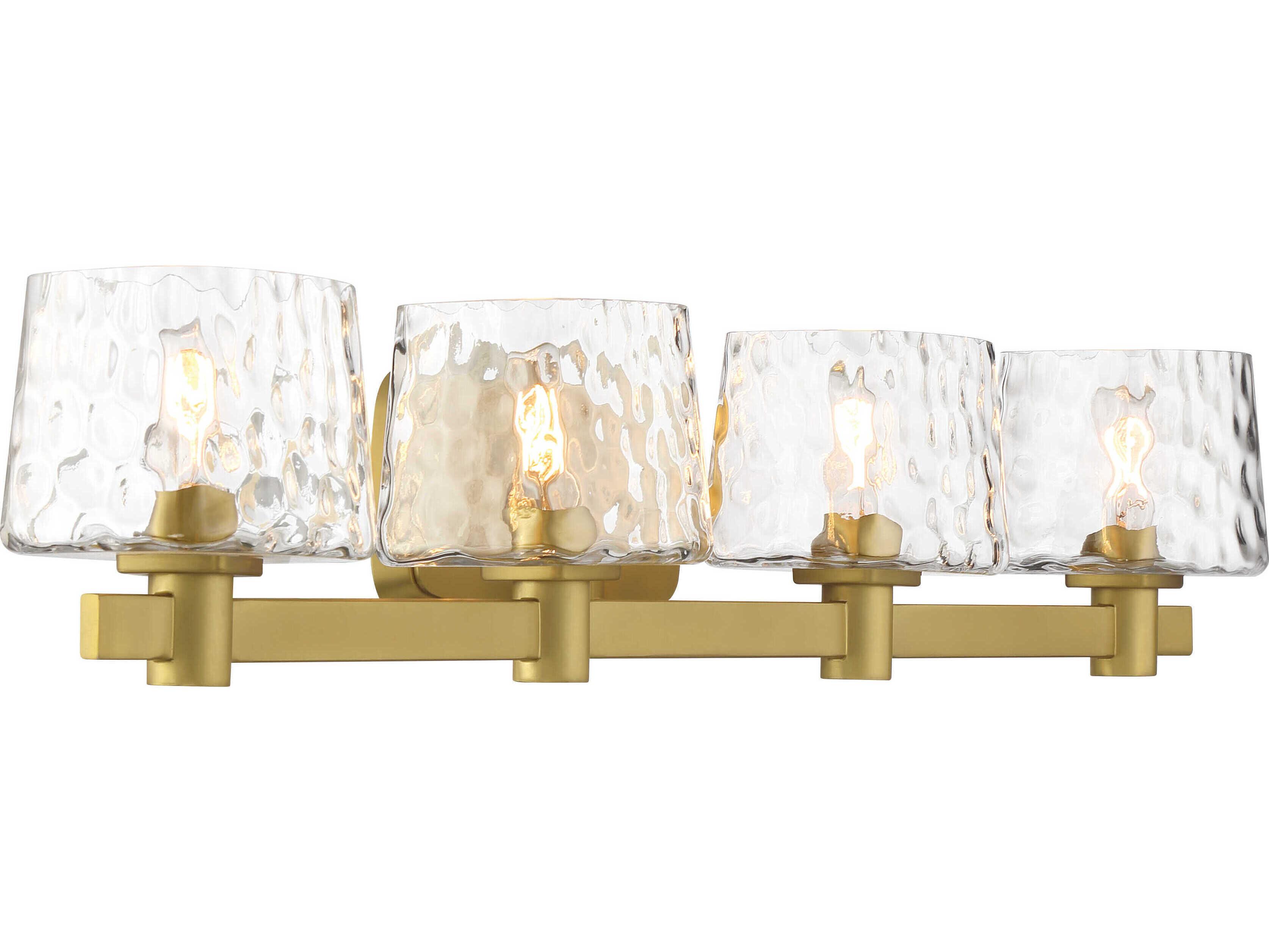 Minka Lavery Drysdale 4-Light Soft Brass Vanity Light