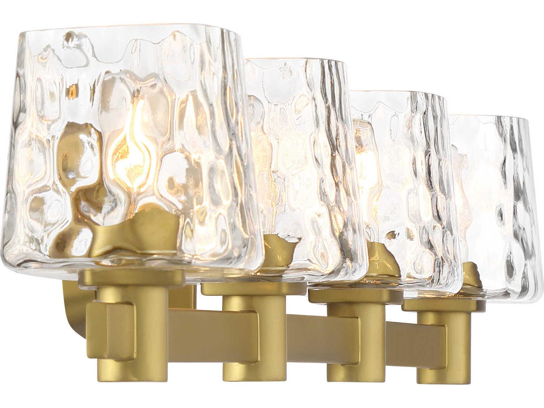 Minka Lavery Drysdale 4-Light Soft Brass Vanity Light