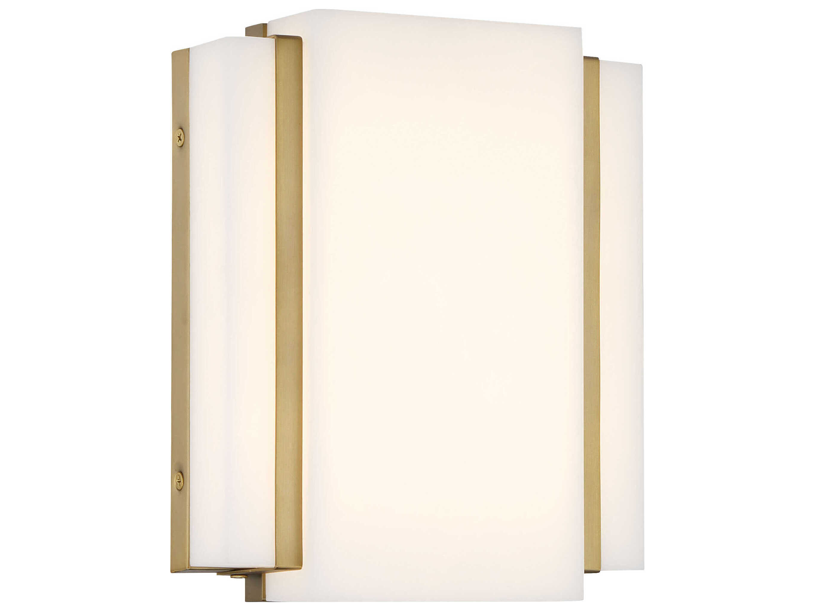 Minka Lavery Tanzac 1-Light Soft Brass LED Wall Sconce