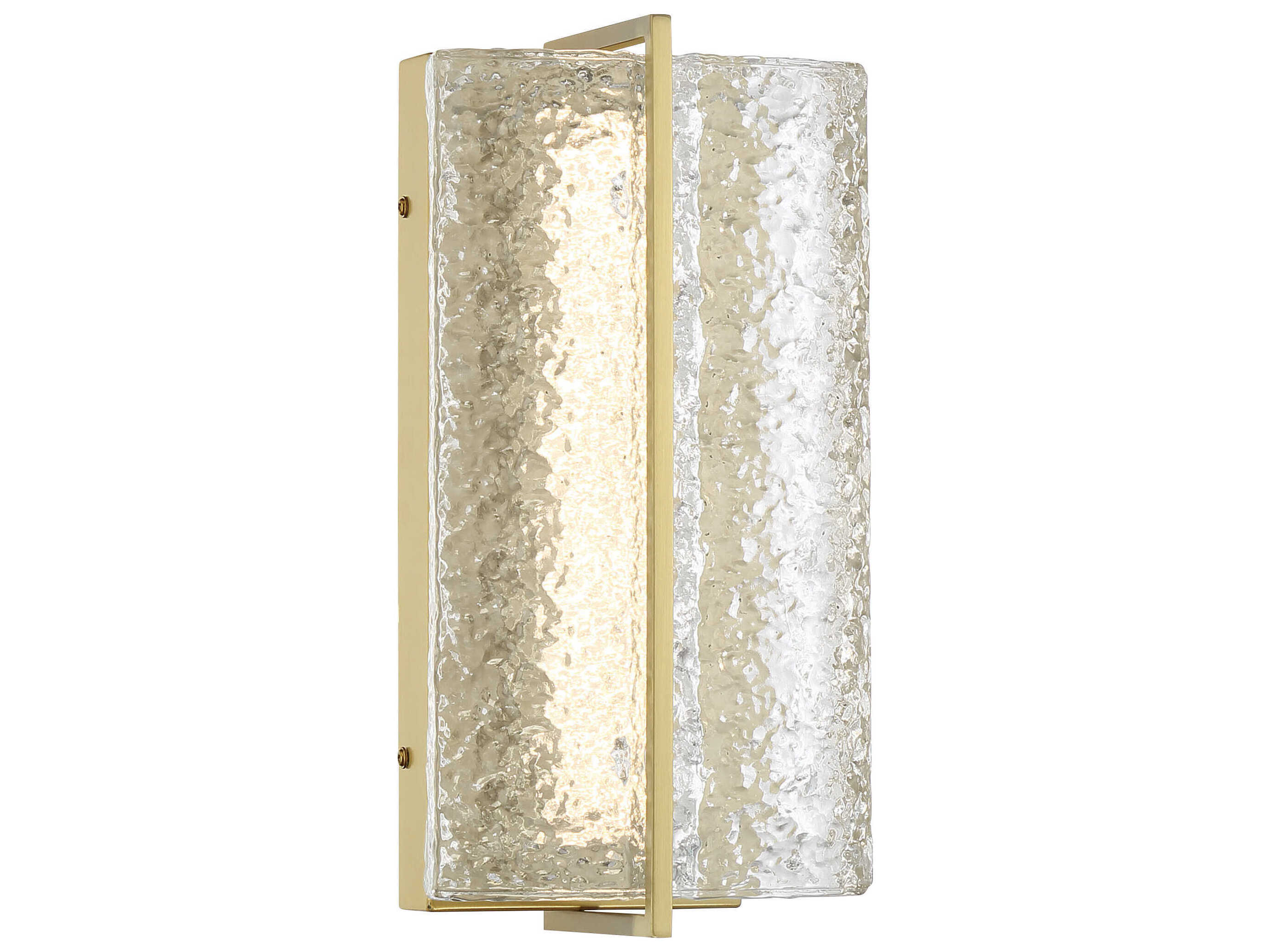 Minka Lavery Sevryn 1-Light Soft Brass Wall Sconce