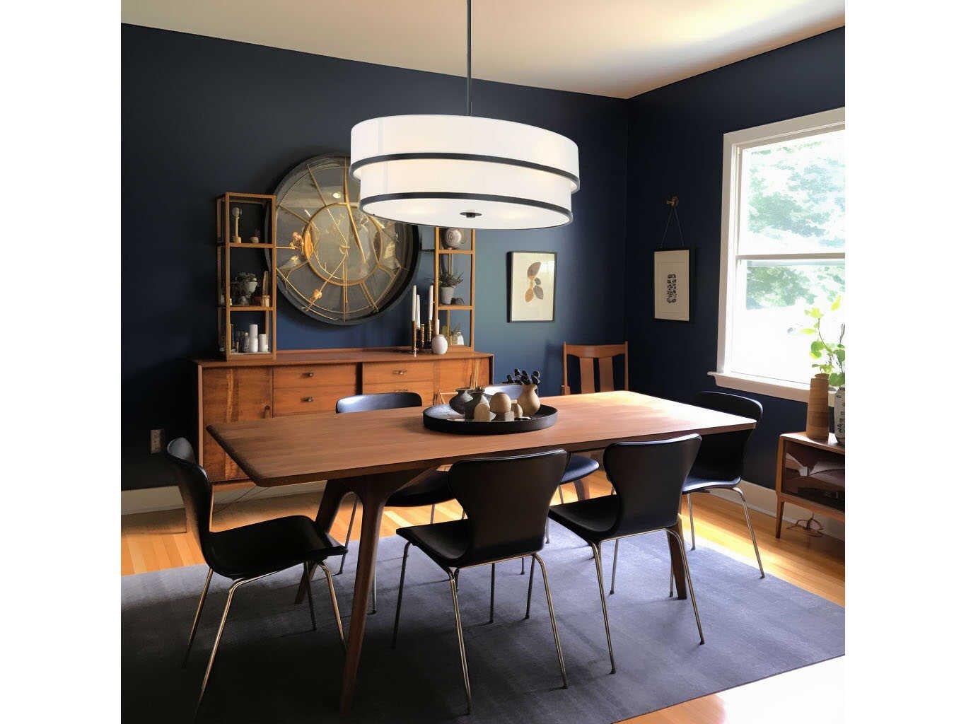 Minka Lavery Cascade 4-Light Coal Black Linear Island Pendant