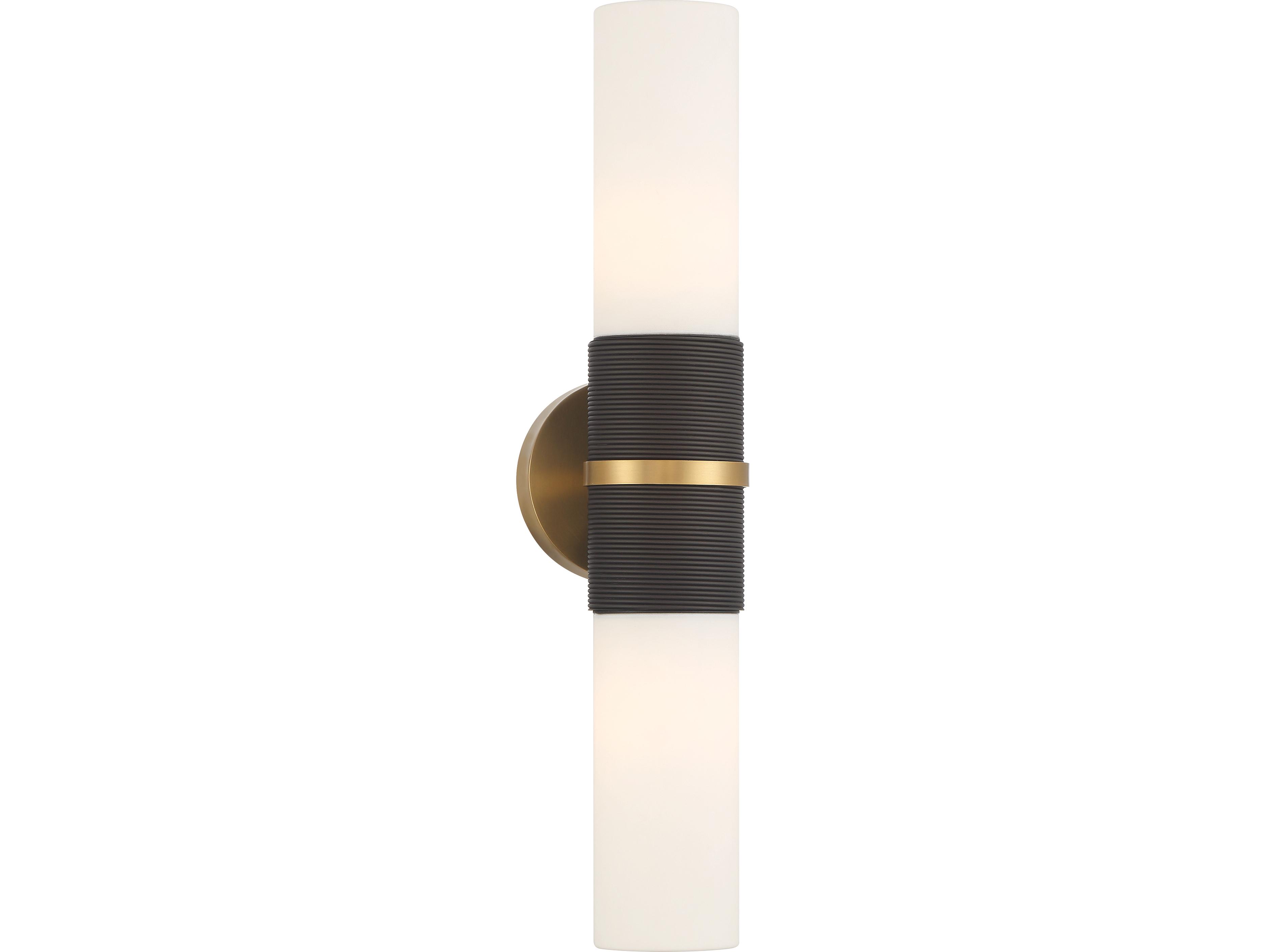 Minka Lavery Linthor 2-Light Legacy Brass Wall Sconce