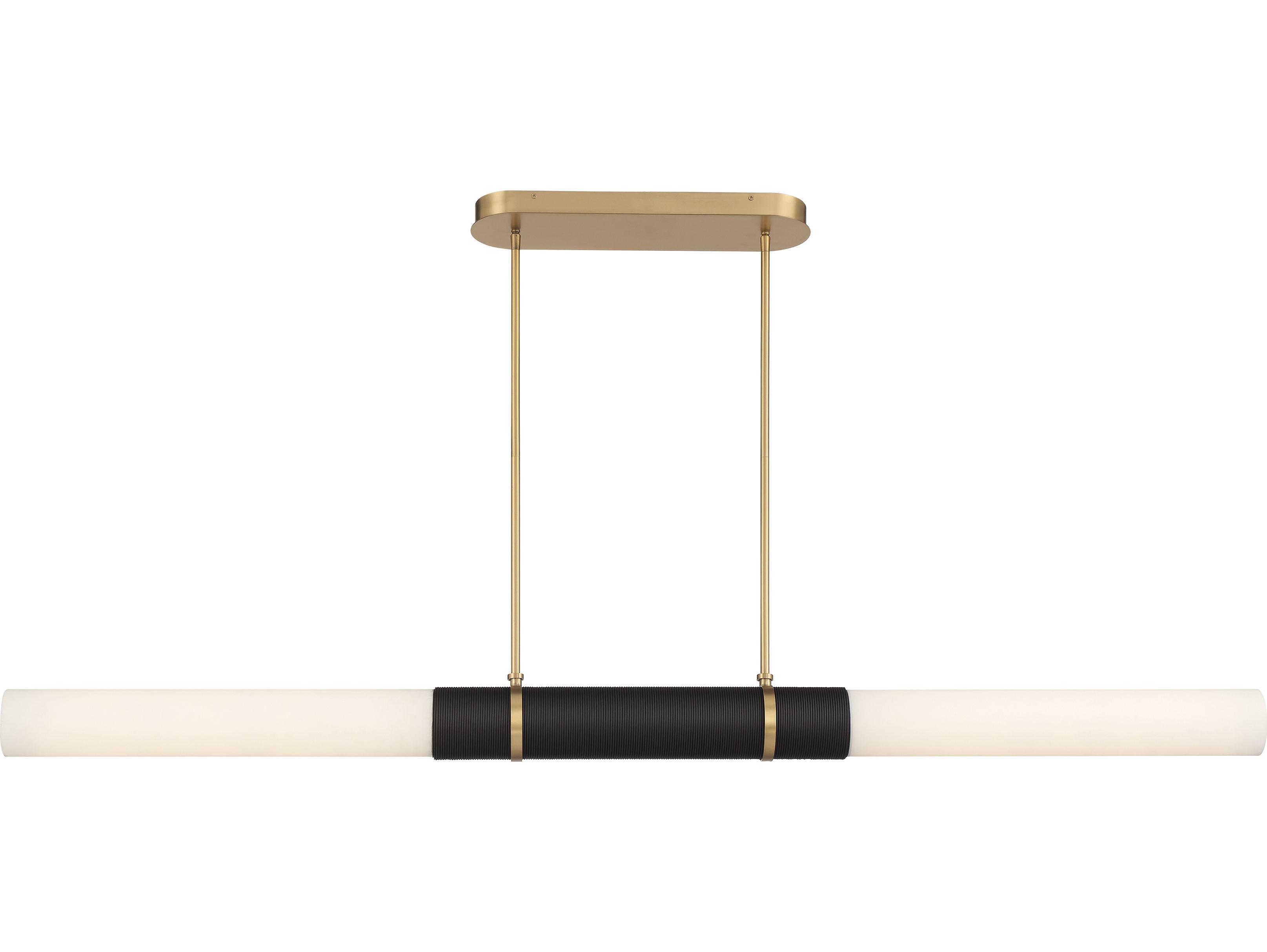 Minka Lavery Linthor Legacy Brass Cylinder Island Pendant