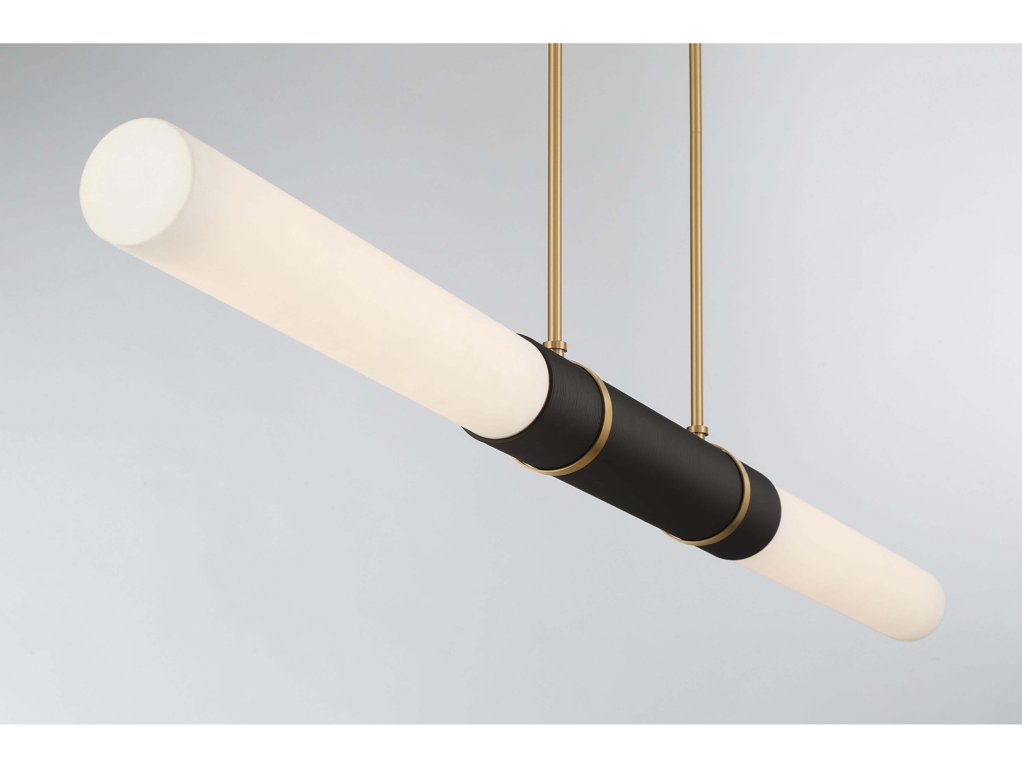 Minka Lavery Linthor Legacy Brass Cylinder Island Pendant