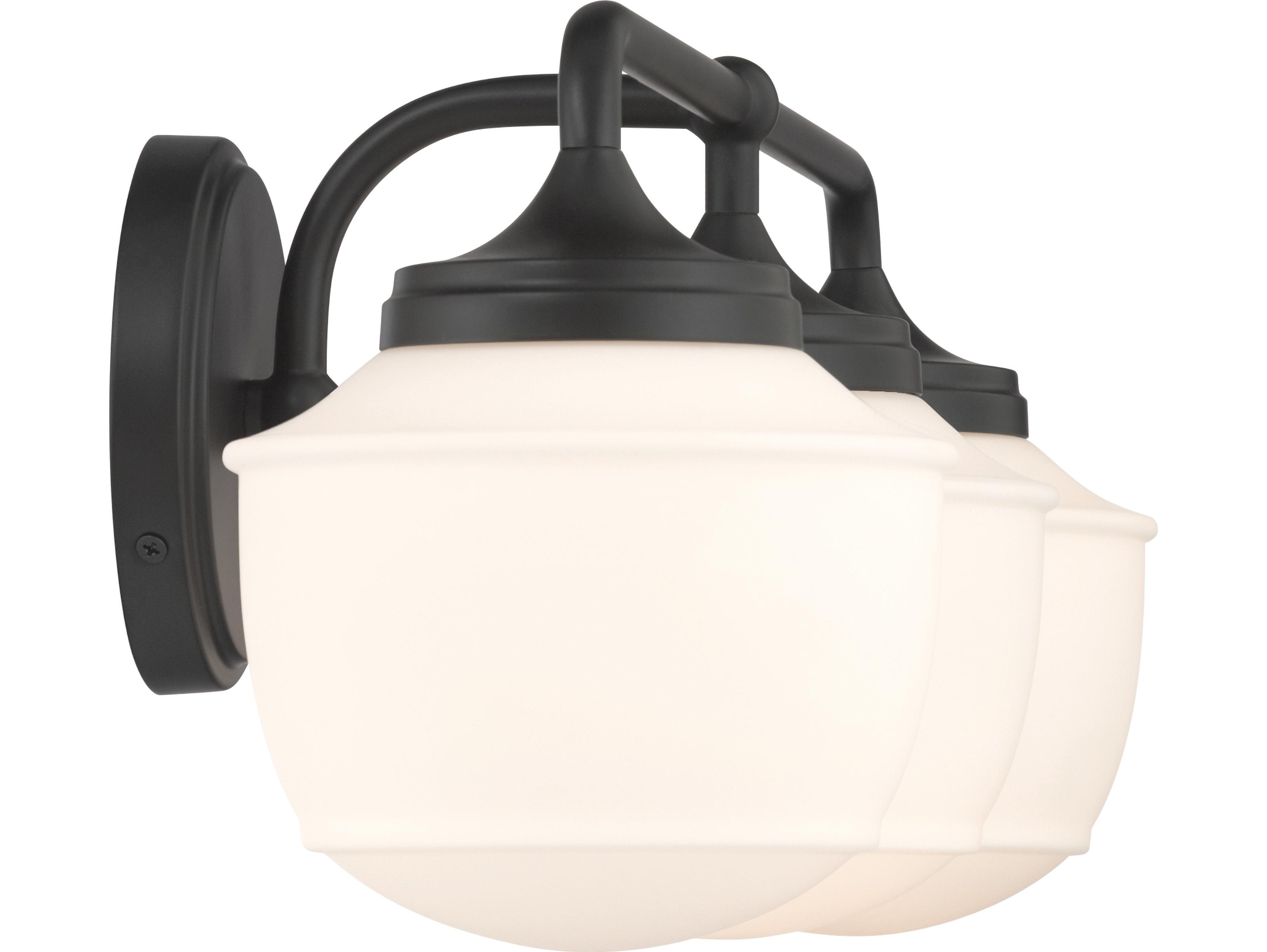 Minka Lavery Cornwell 3-Light Dark Matte Black Vanity Light