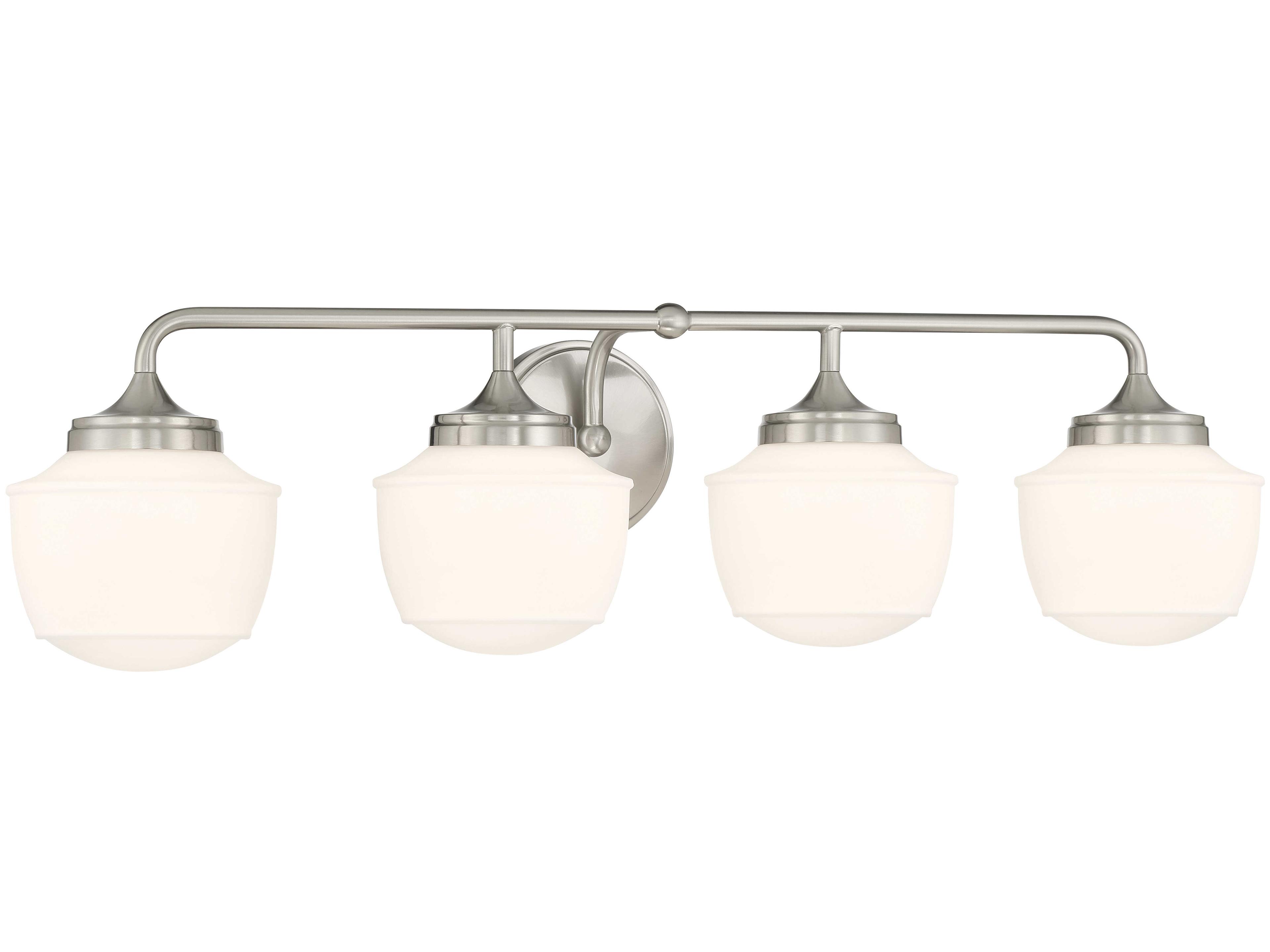 Minka Lavery Cornwell 4-Light Brushed Nickel Vanity Light