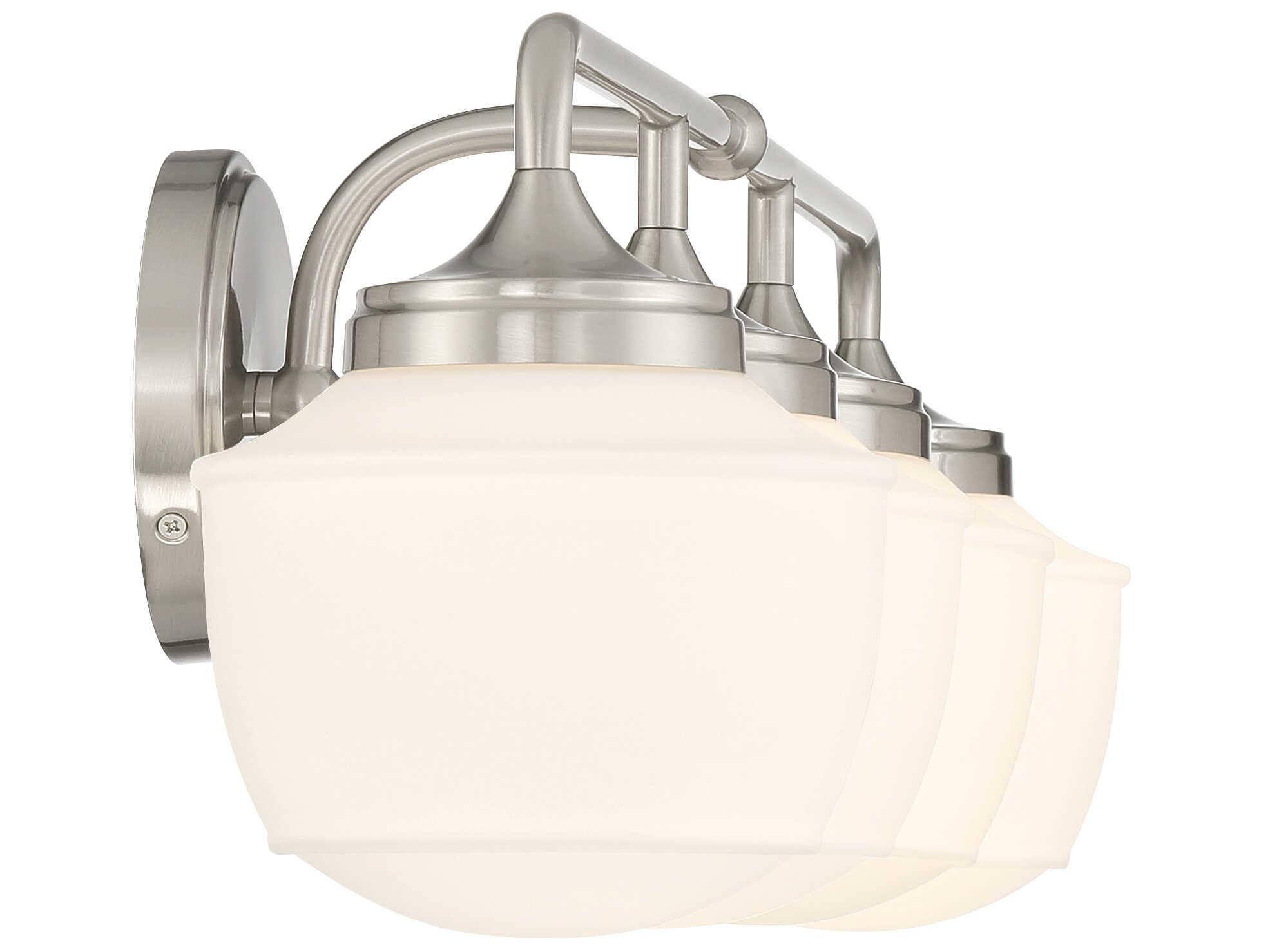 Minka Lavery Cornwell 4-Light Brushed Nickel Vanity Light