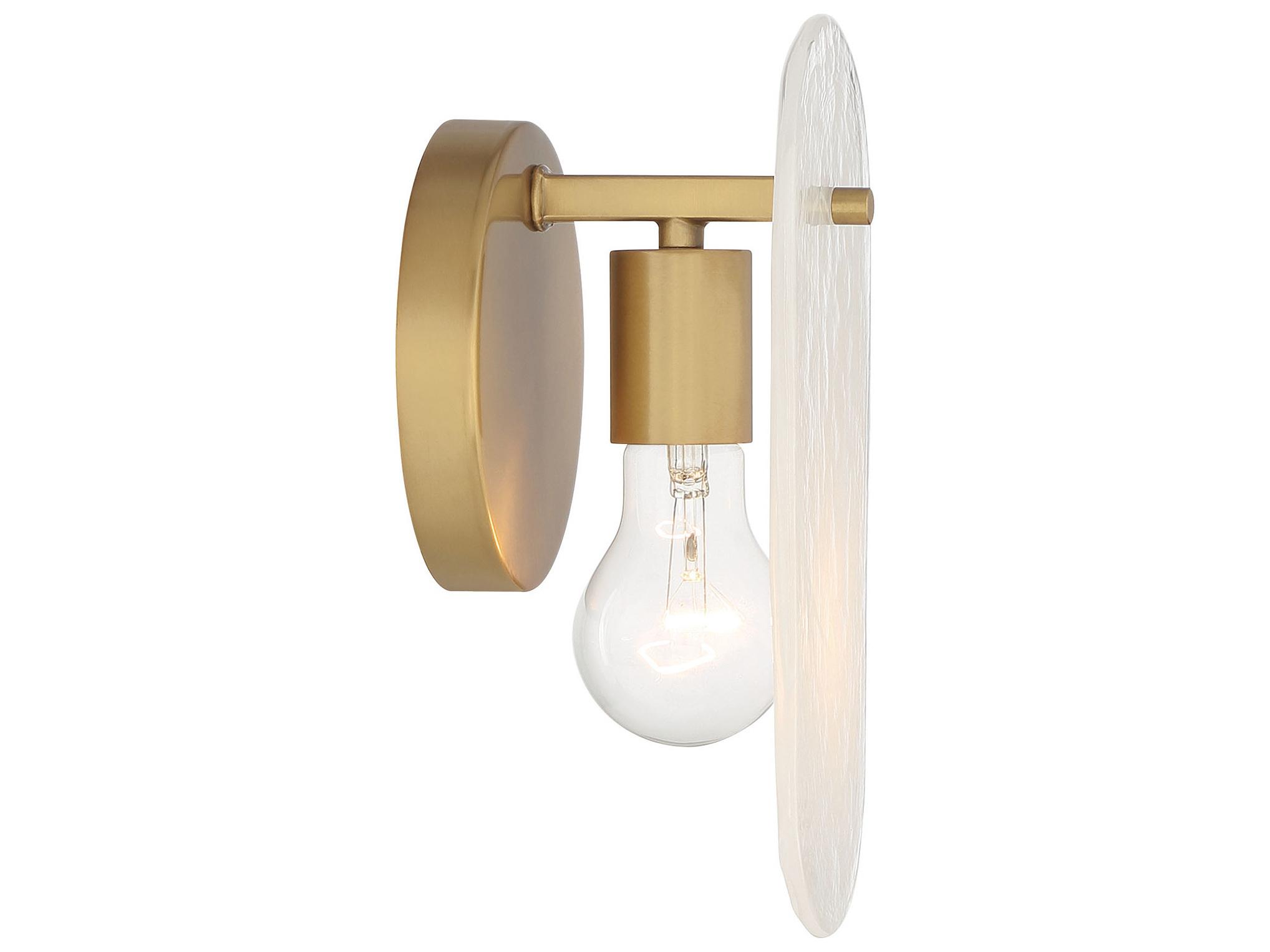 Minka Lavery Oldmill 1-Light Legacy Brass Wall Sconce