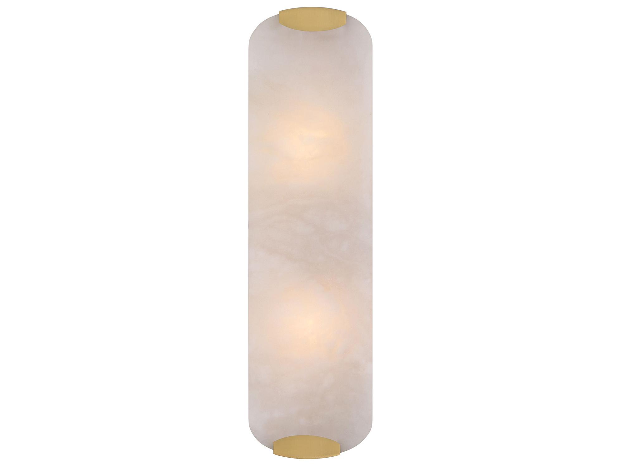 Minka Lavery Glowstone 2-Light Legacy Brass Wall Sconce