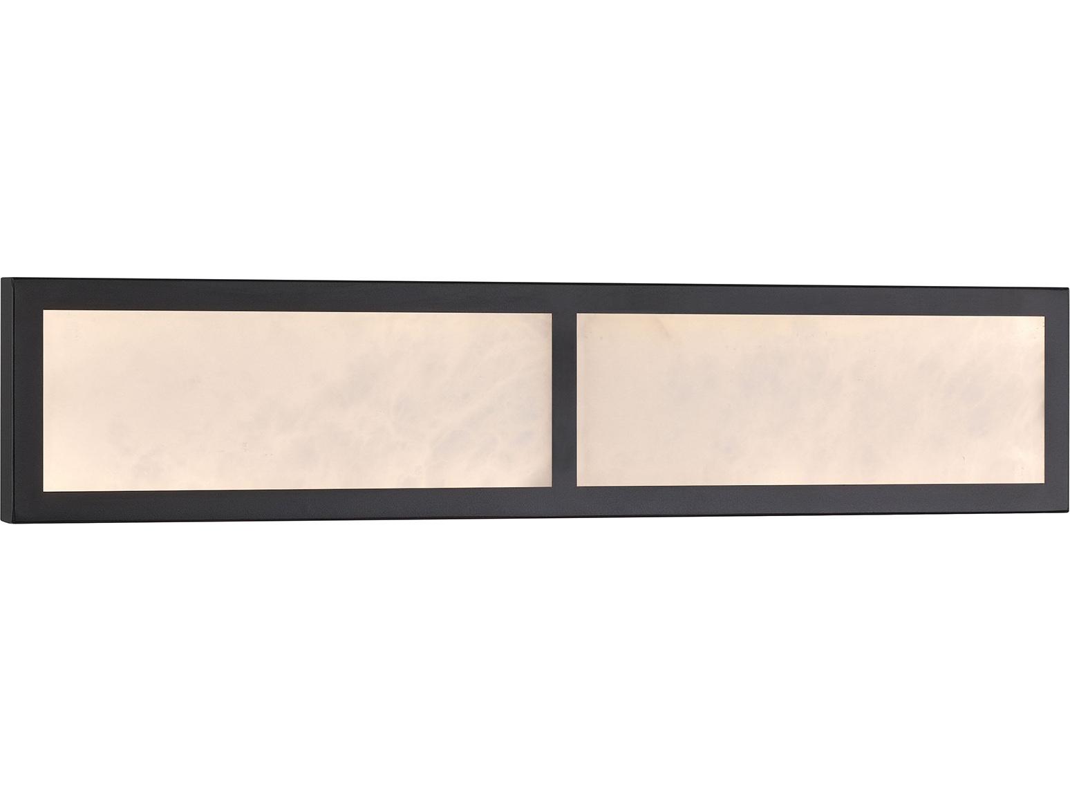 Minka Lavery Stiles Sand Coal Black Vanity Light