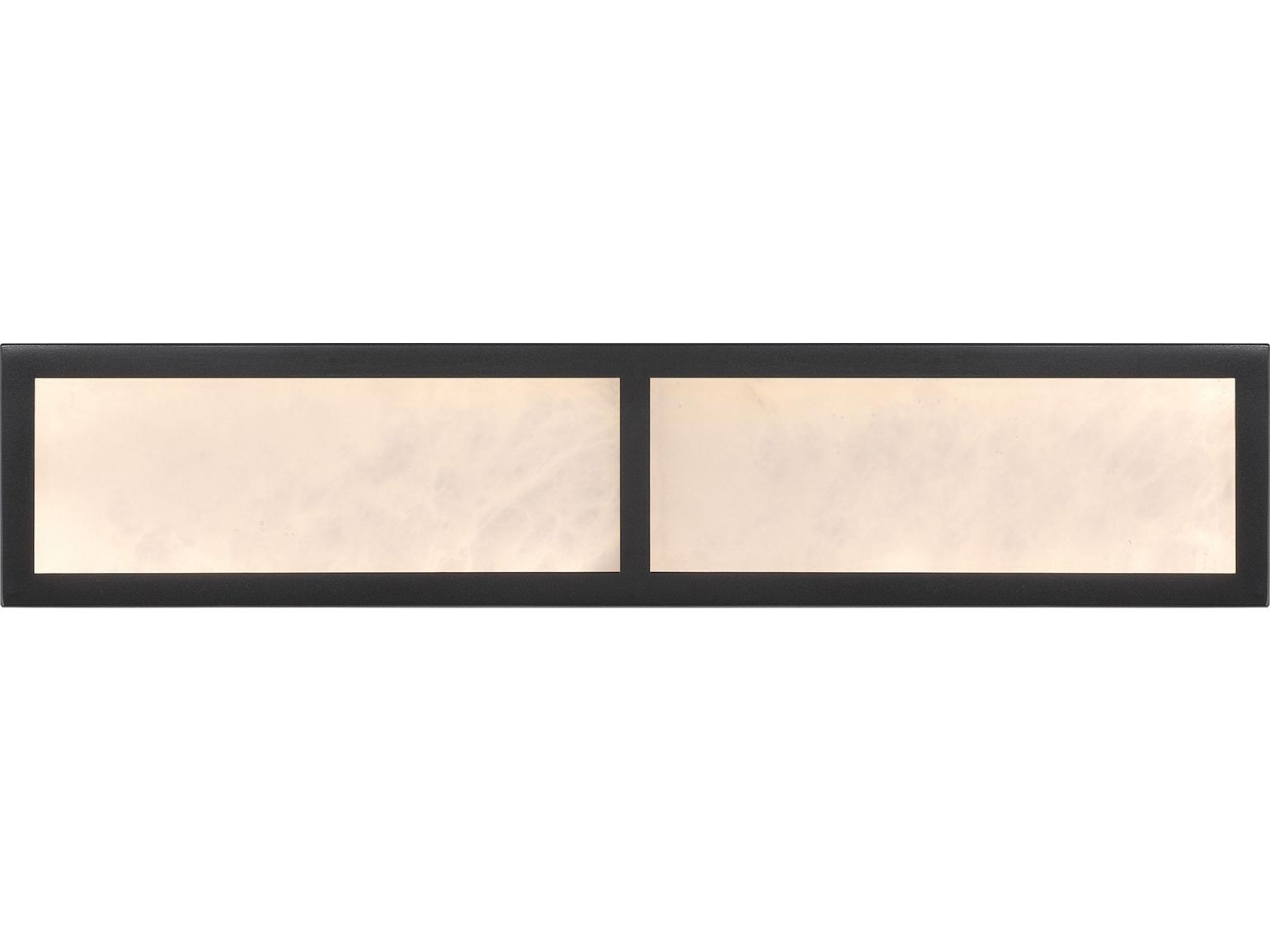 Minka Lavery Stiles Sand Coal Black Vanity Light