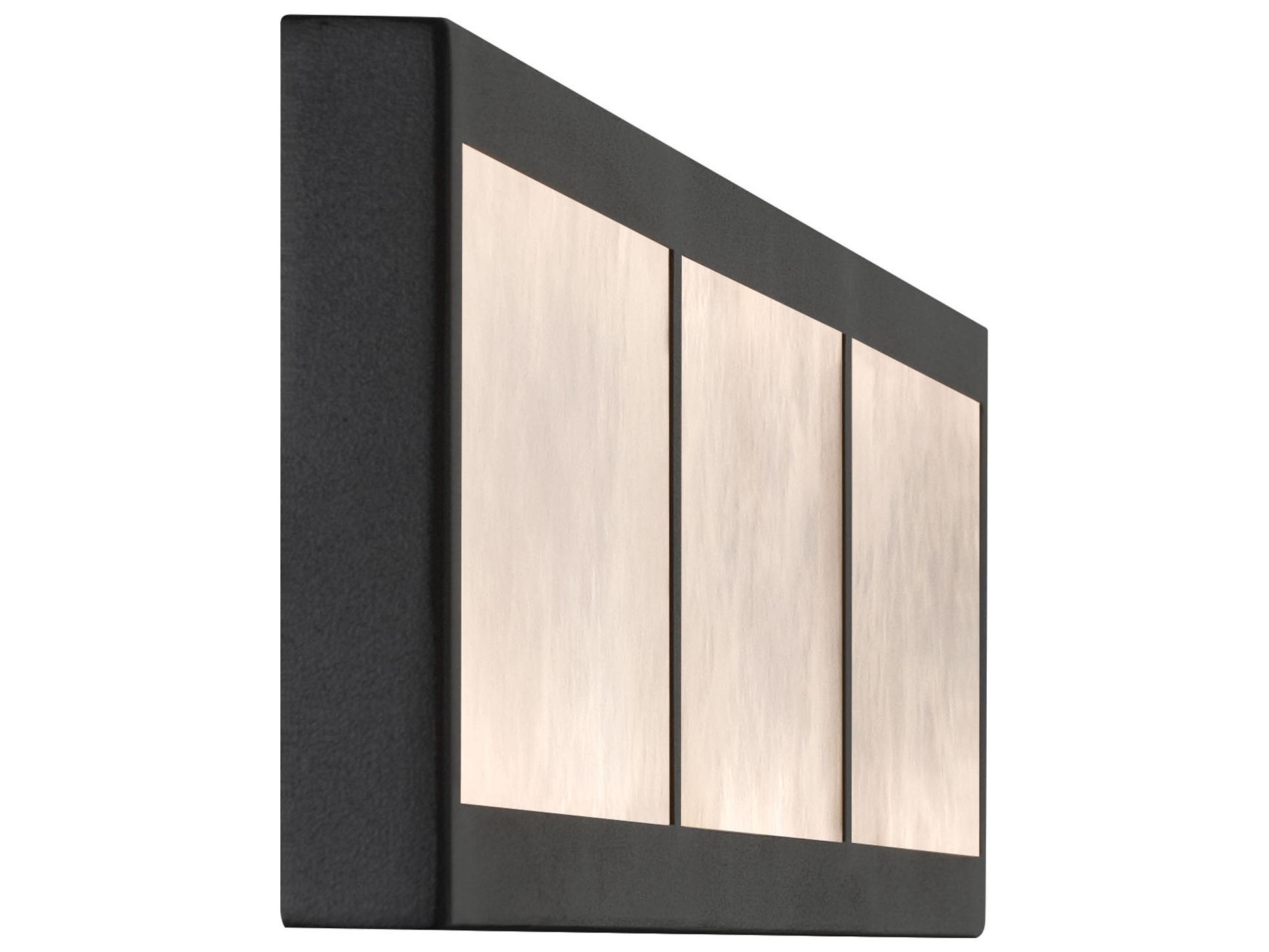 Minka Lavery Stiles Sand Coal Black Vanity Light