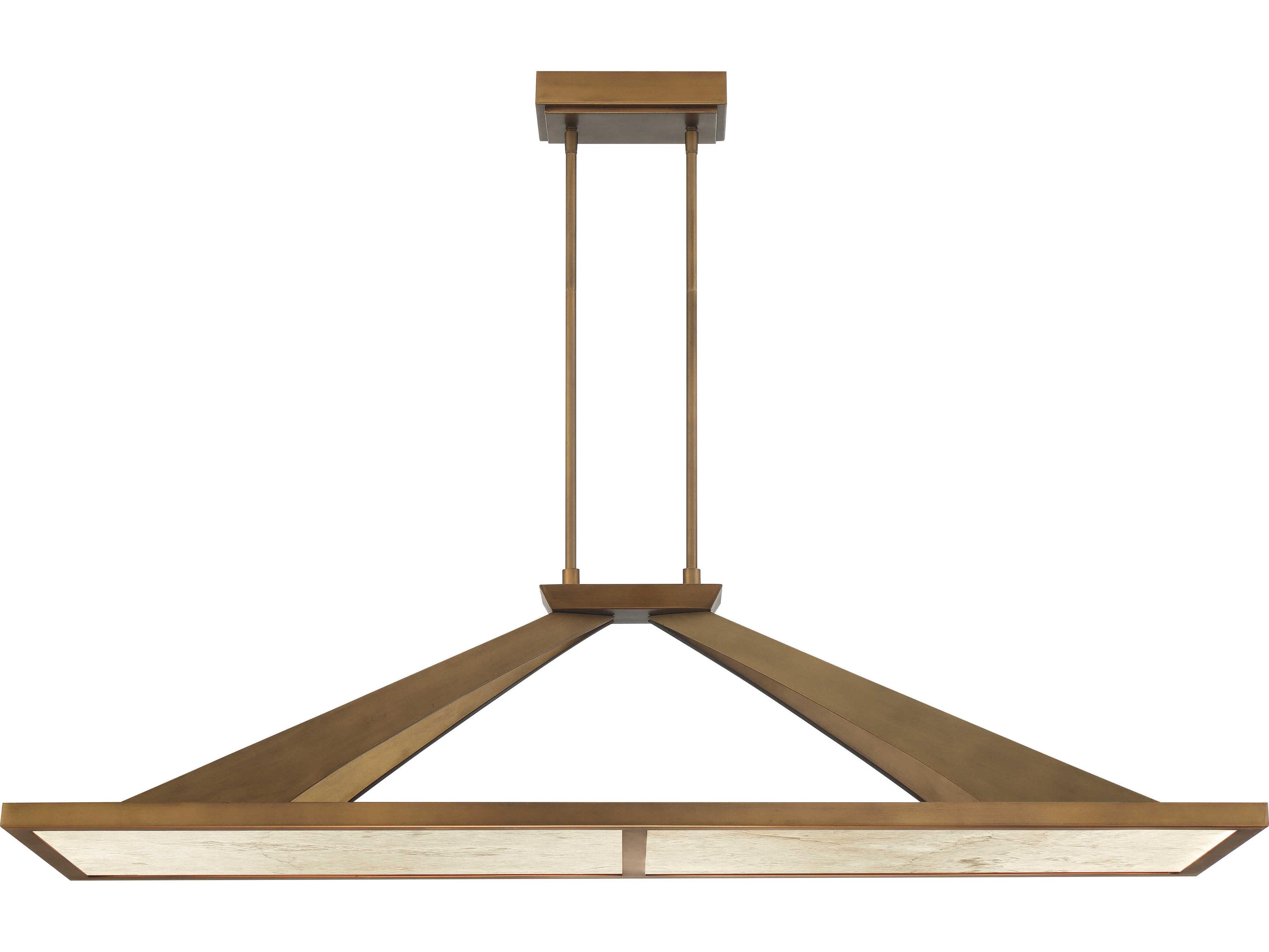 Minka Lavery Stiles 1-Light Ashen Gold Island Pendant