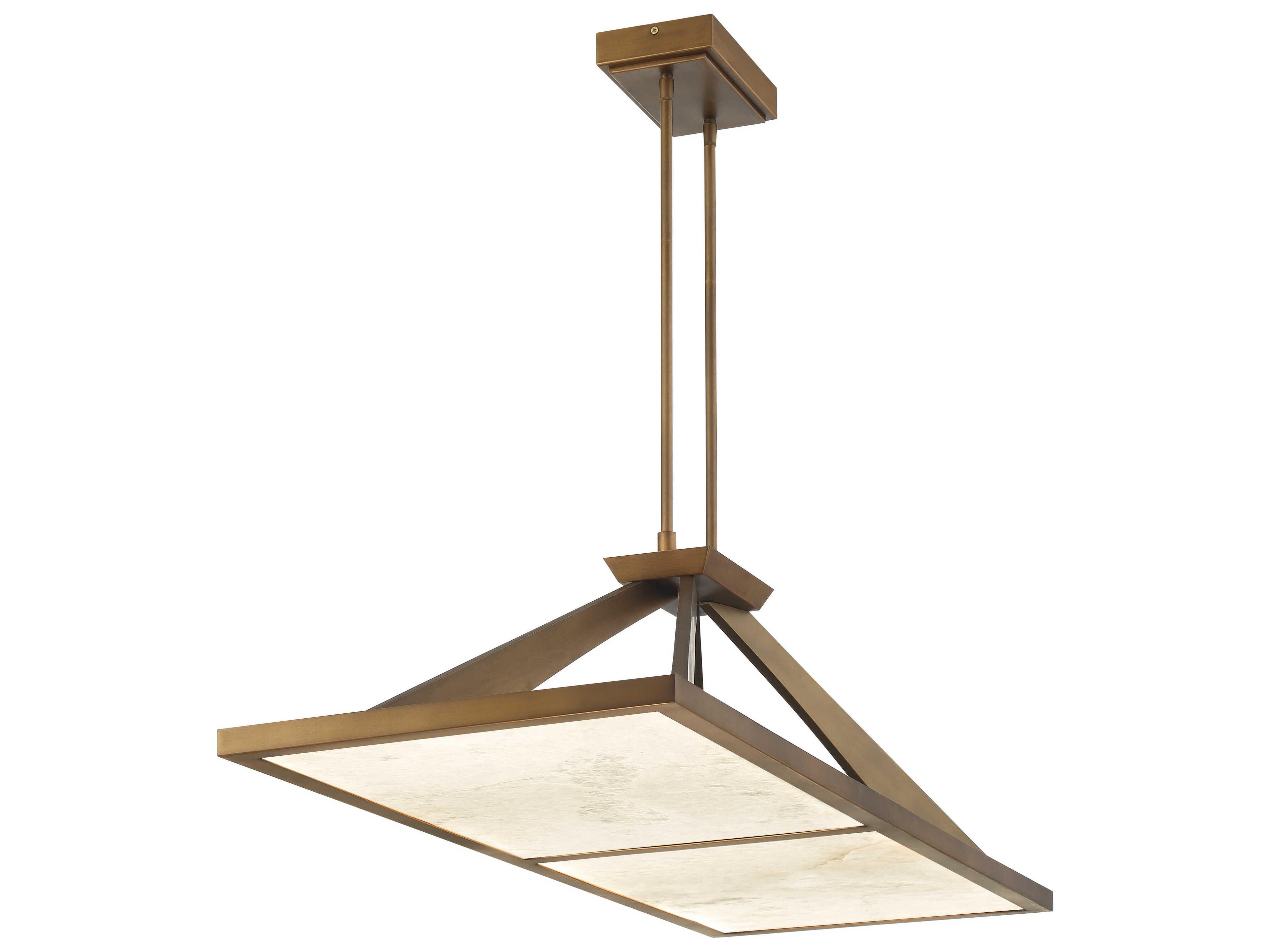 Minka Lavery Stiles 1-Light Ashen Gold Island Pendant