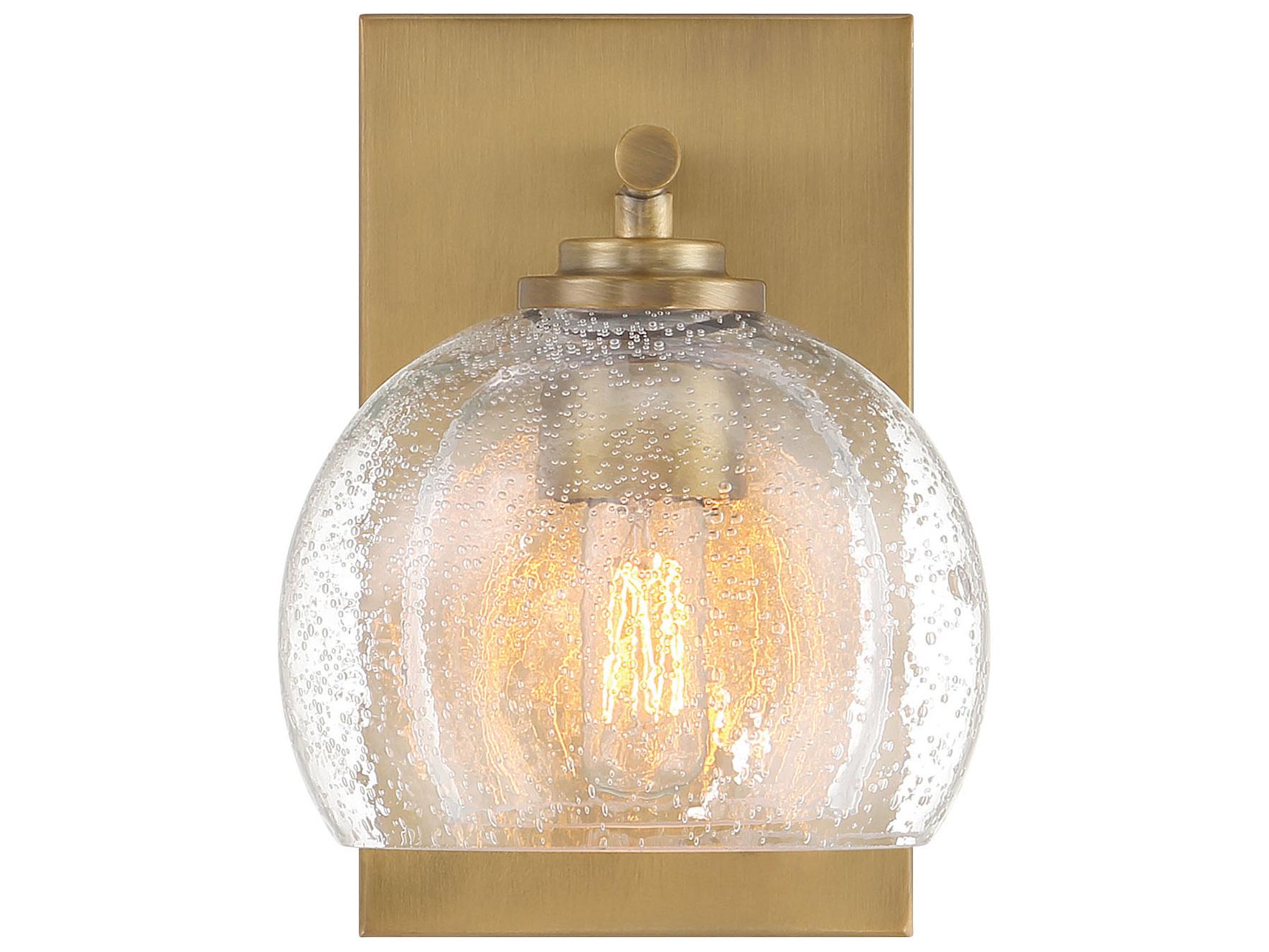 Minka Lavery Glint 1-Light Legacy Brass Wall Sconce