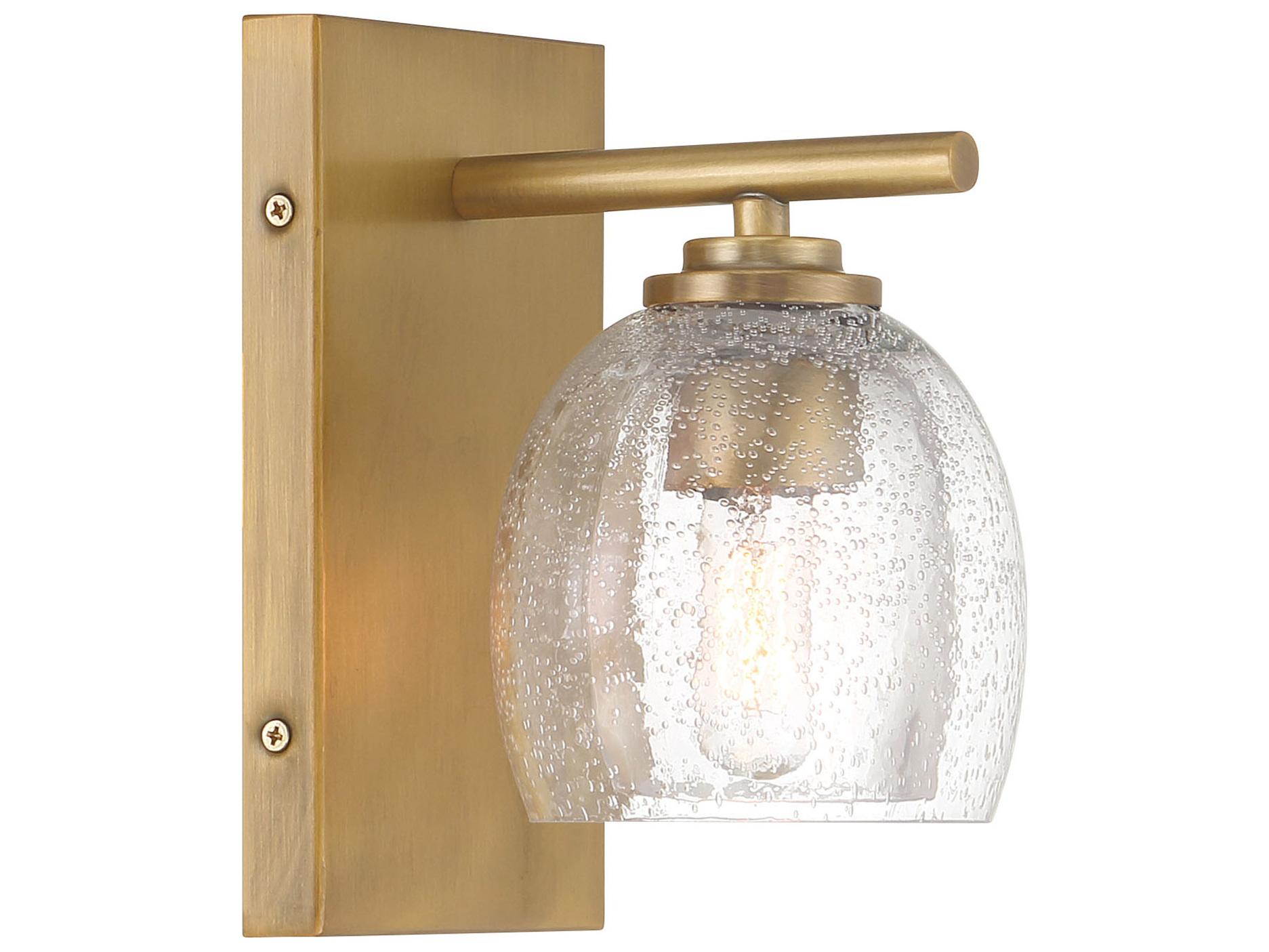 Minka Lavery Glint 1-Light Legacy Brass Wall Sconce