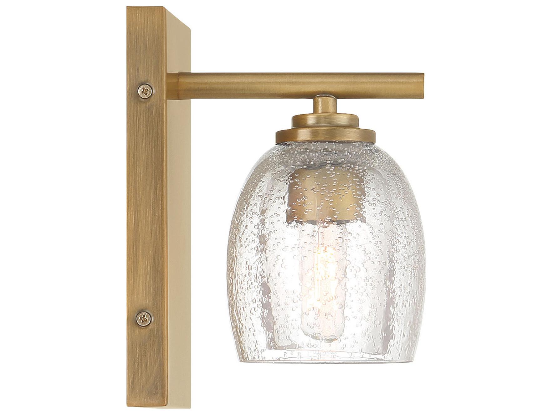 Minka Lavery Glint 1-Light Legacy Brass Wall Sconce
