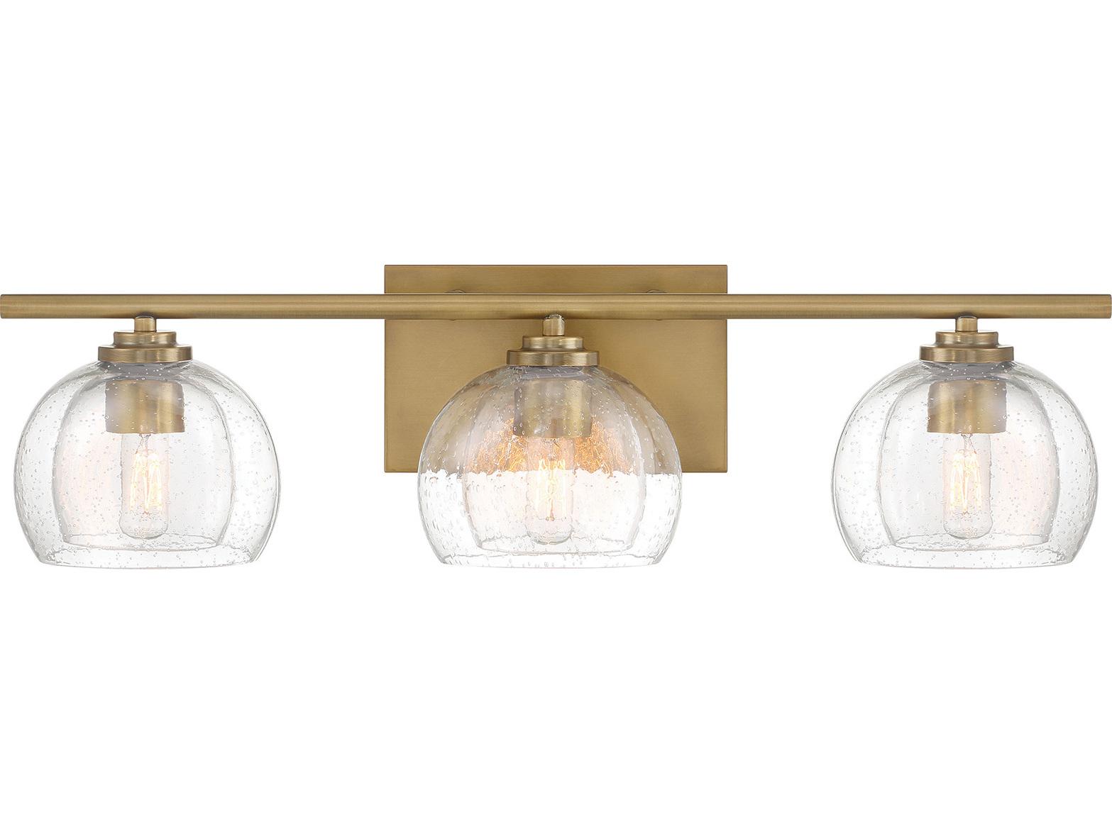 Minka Lavery Glint 3-Light Legacy Brass Vanity Light