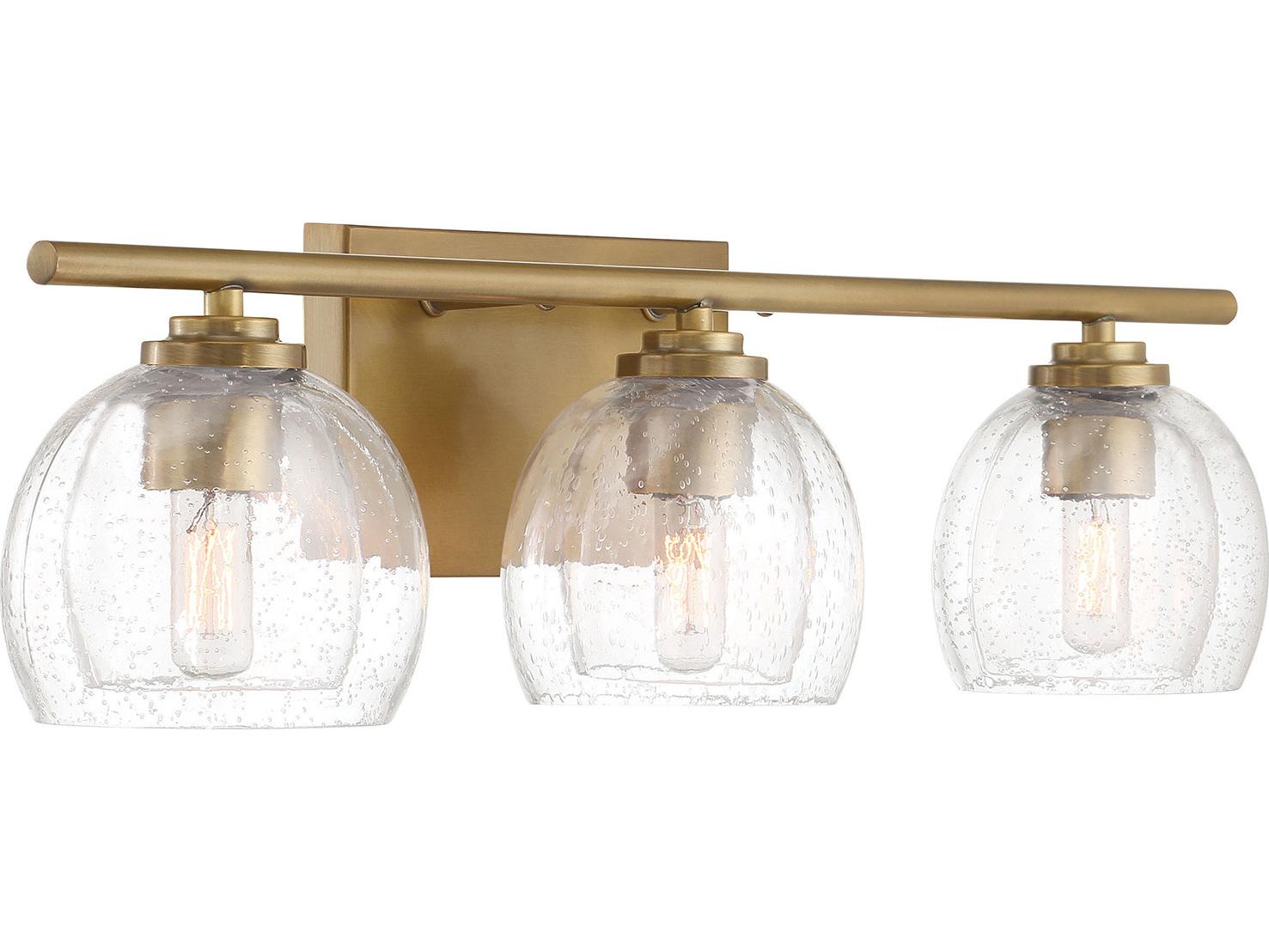 Minka Lavery Glint 3-Light Legacy Brass Vanity Light