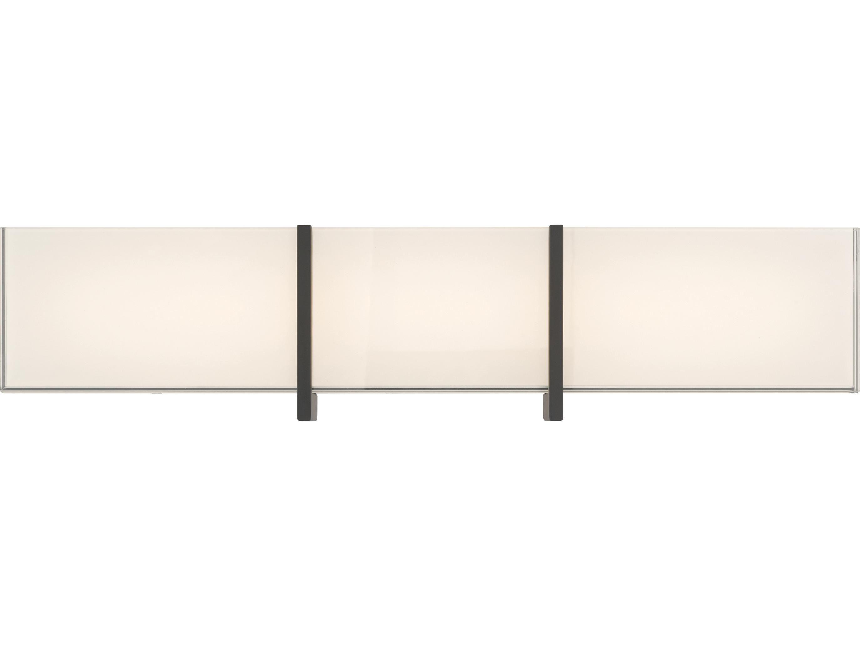 Minka Lavery High Rise Dark Matte Black Vanity Light