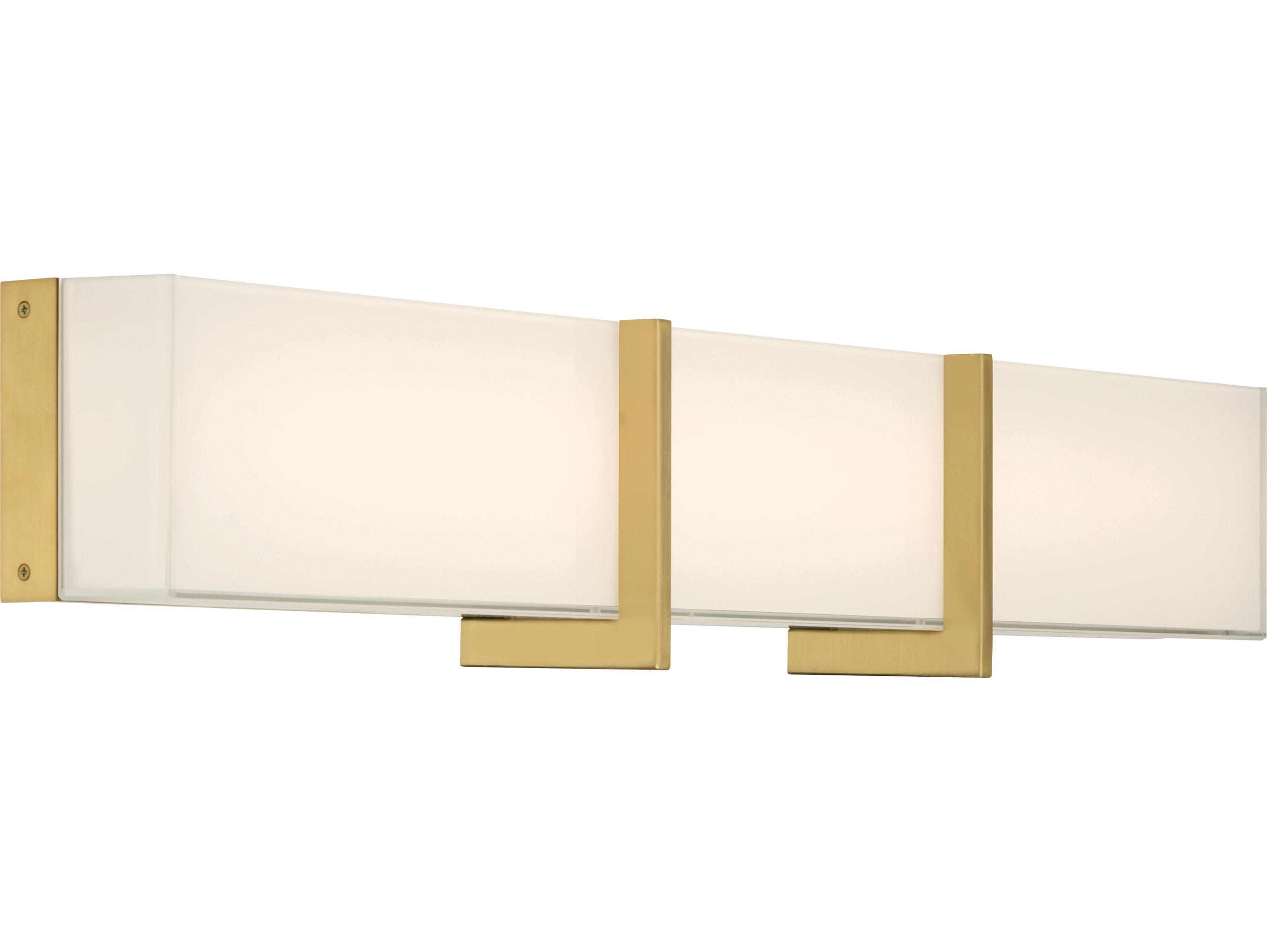 Minka Lavery High Rise Legacy Brass Vanity Light