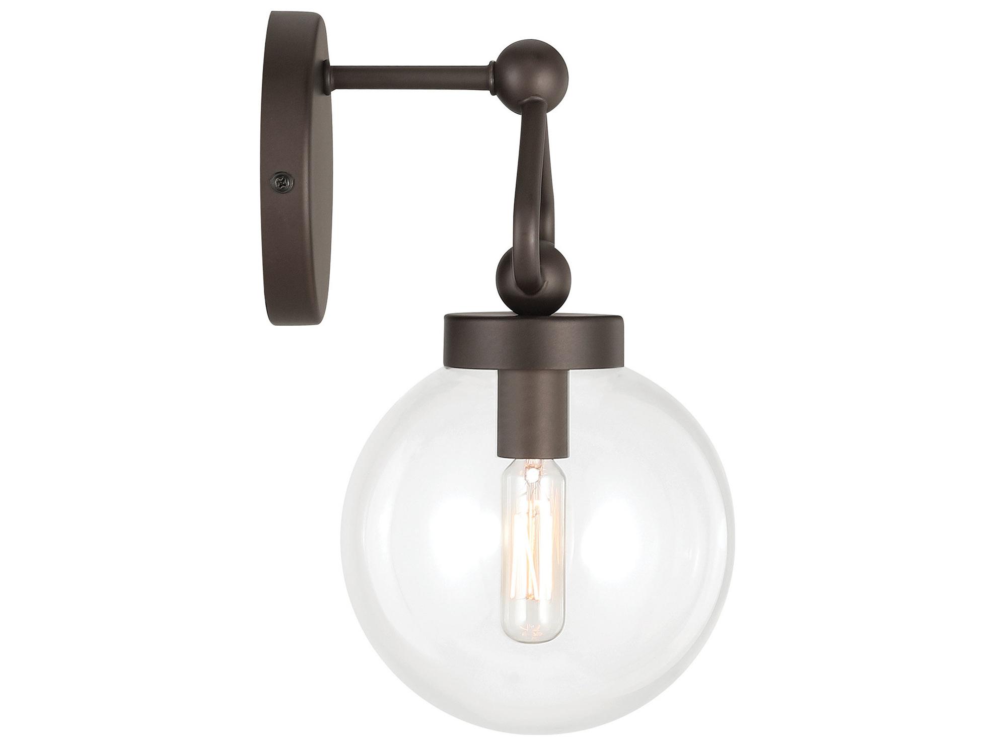 Minka Lavery Stella 1-Light Dark Bronze Vanity Light