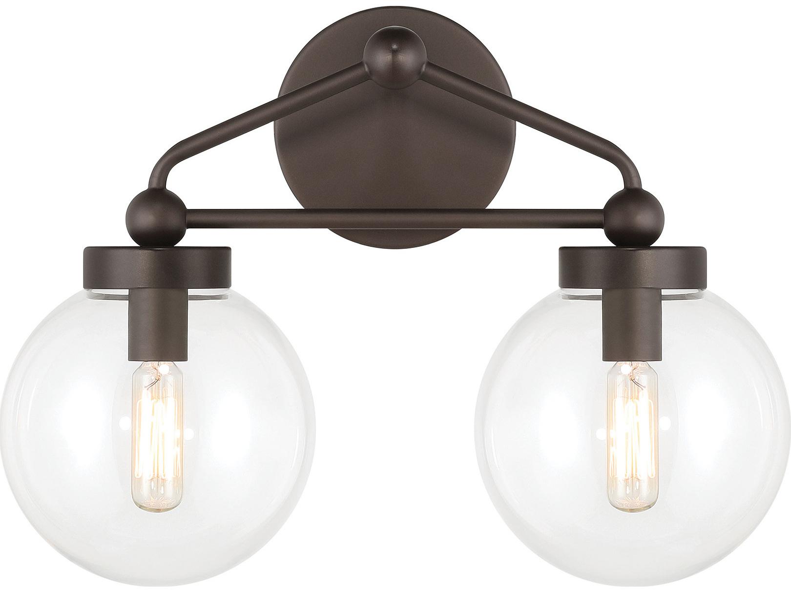 Minka Lavery Stella 2-Light Dark Bronze Vanity Light