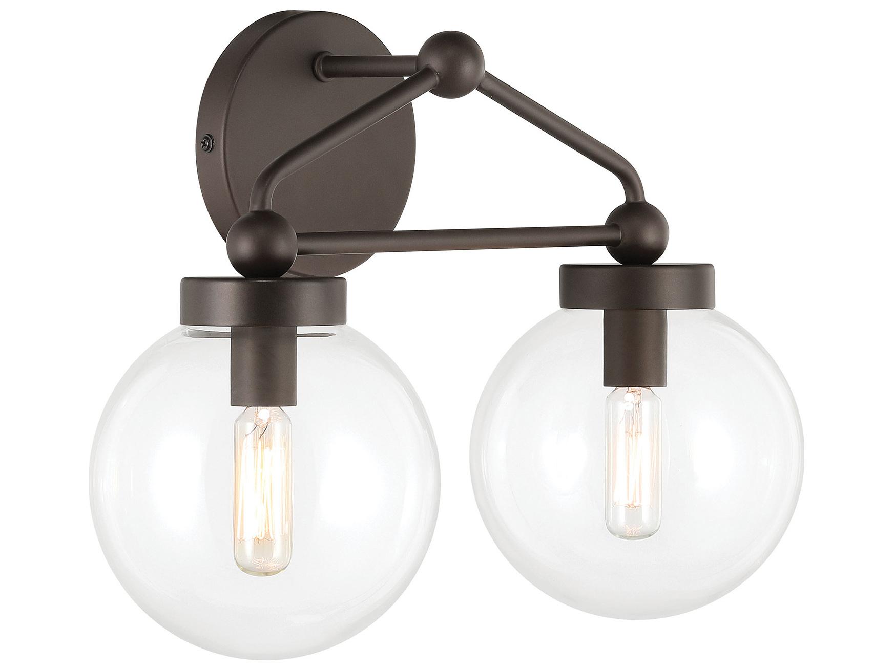 Minka Lavery Stella 2-Light Dark Bronze Vanity Light