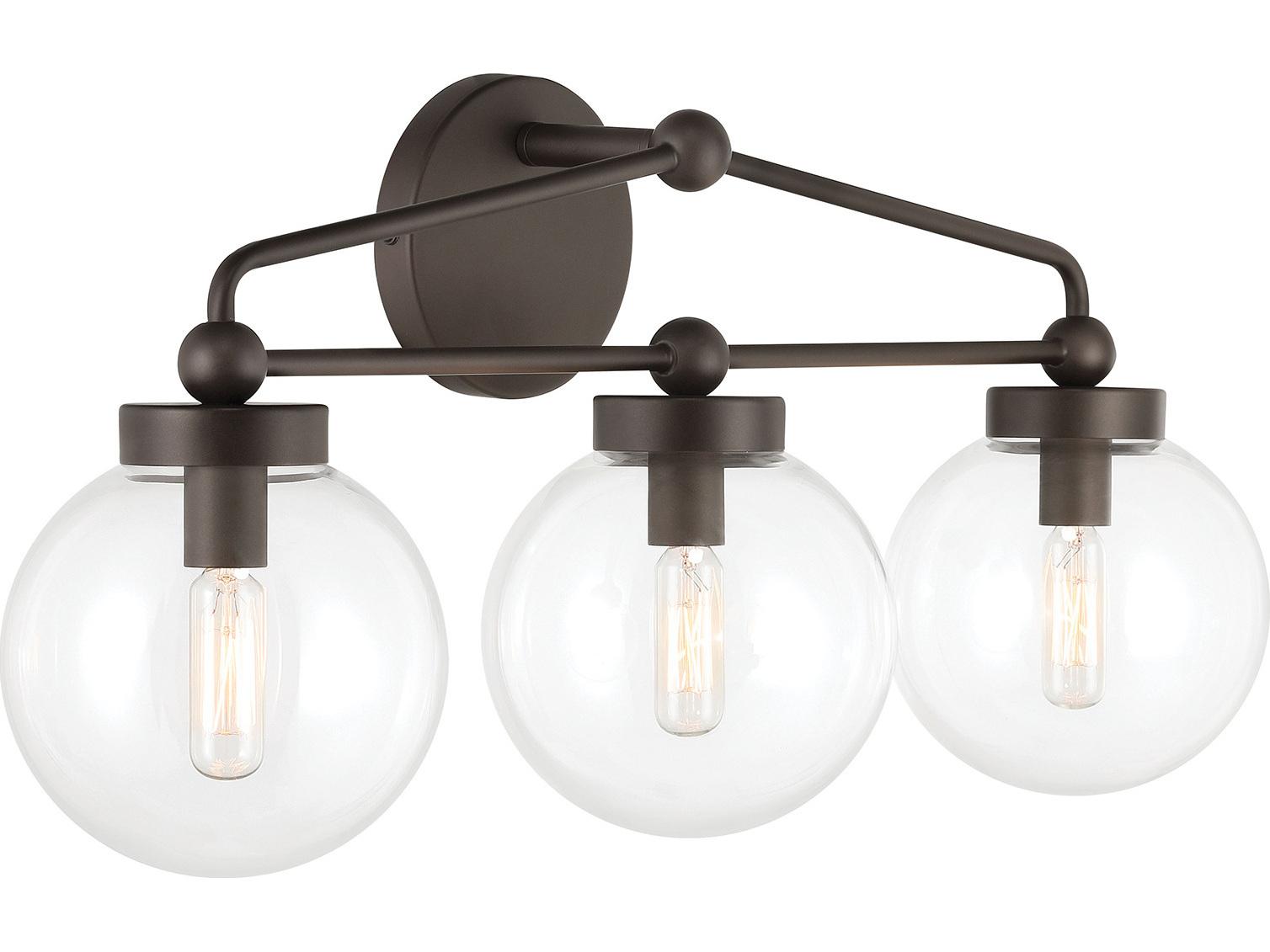 Minka Lavery Stella 3-Light Dark Bronze Vanity Light