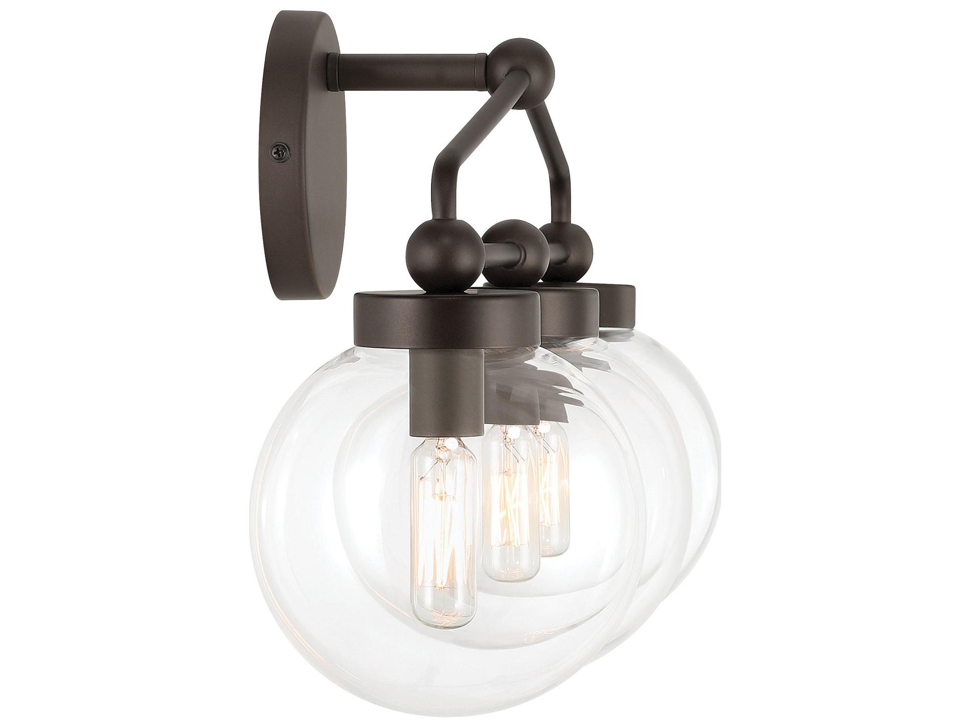 Minka Lavery Stella 3-Light Dark Bronze Vanity Light