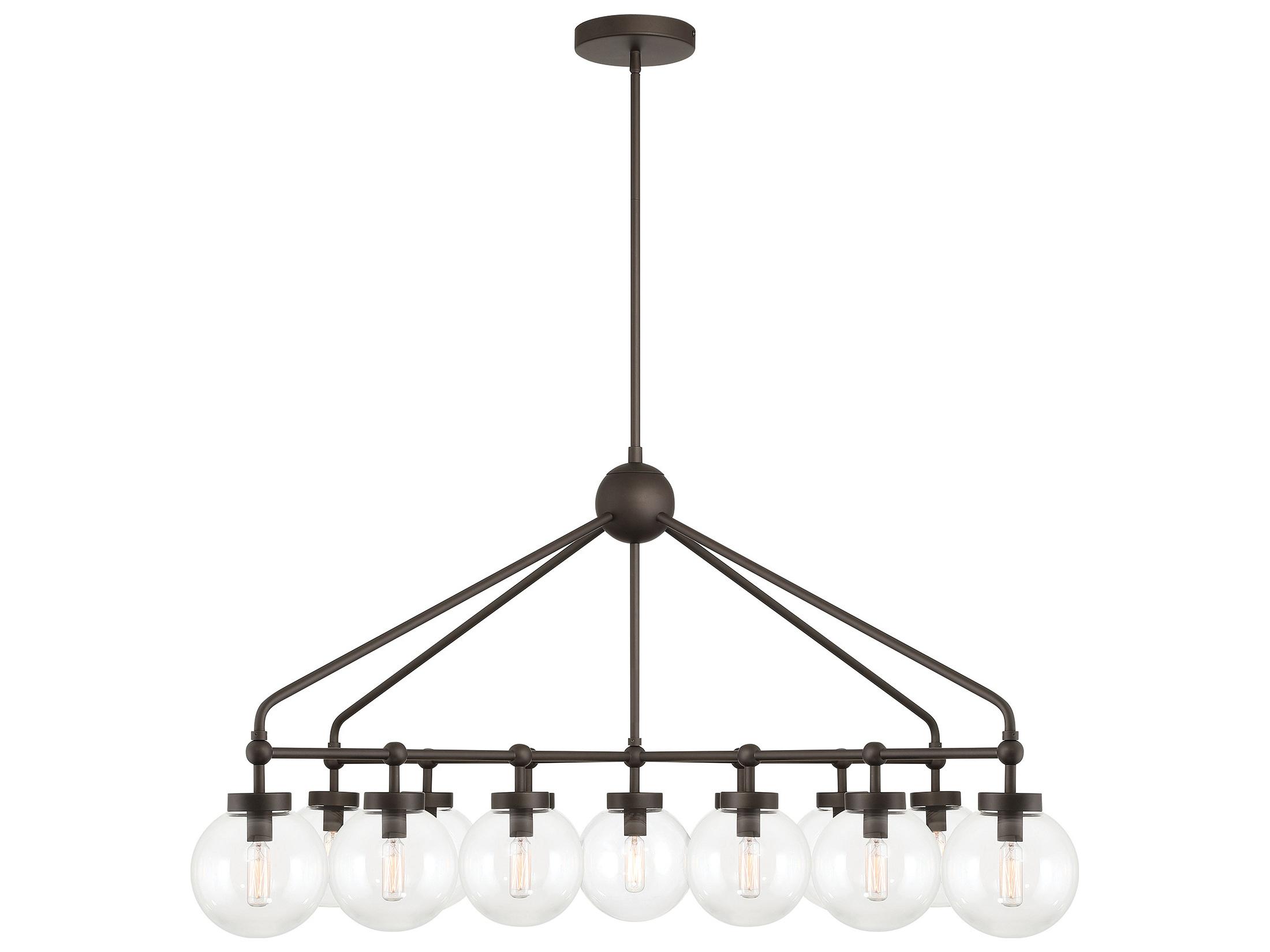 Minka Lavery Stella 13-Light Dark Bronze Globe Chandelier