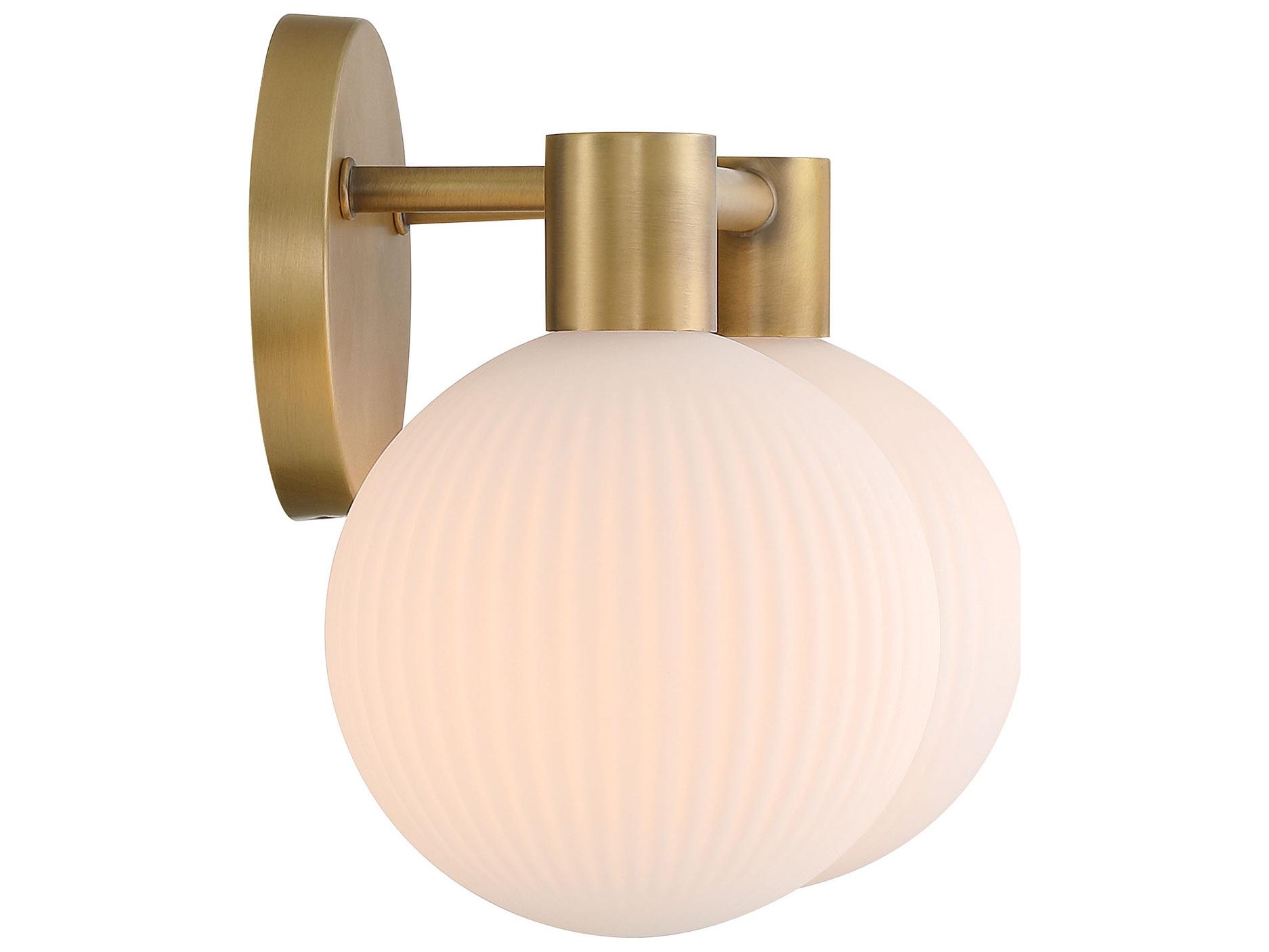 Minka Lavery Fenton 2-Light Legacy Brass Vanity Light