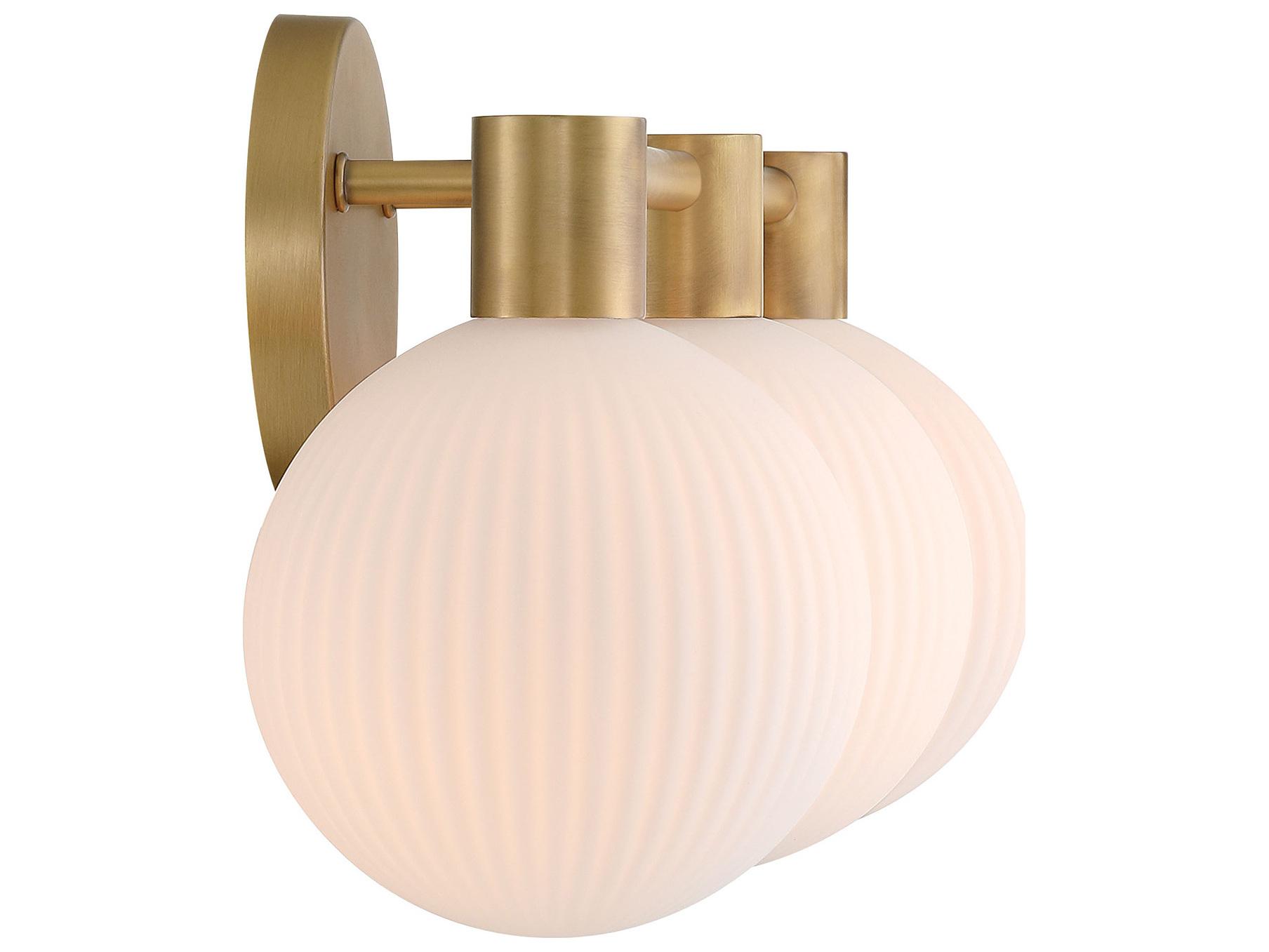Minka Lavery Fenton 3-Light Legacy Brass Vanity Light