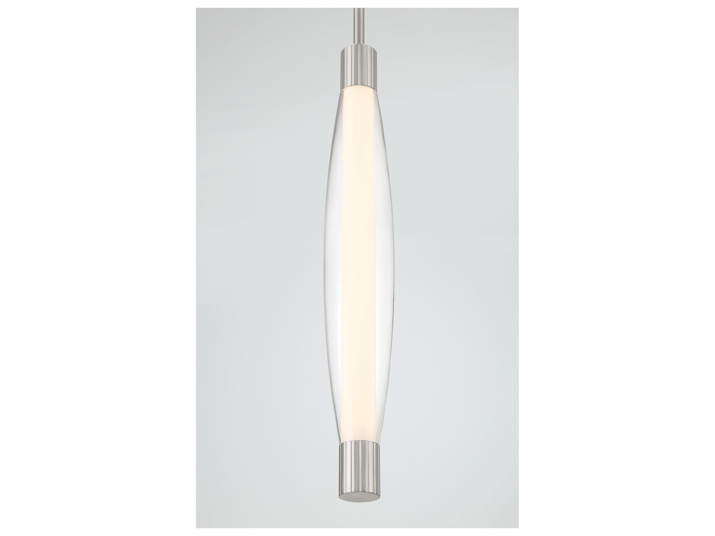 Minka Lavery Verto Brushed Nickel Linear Mini Pendant