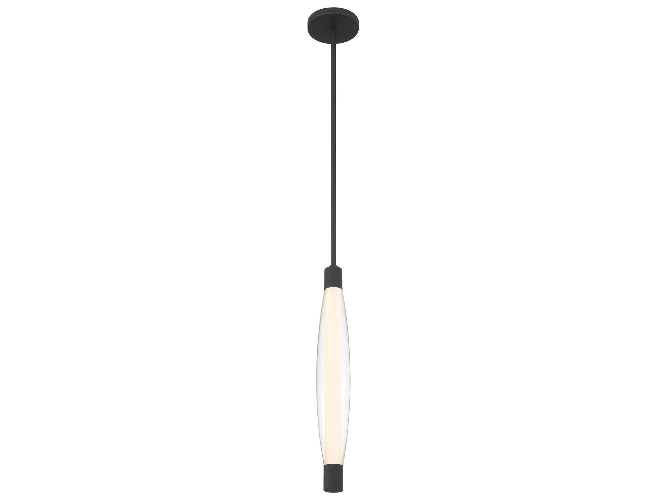 Minka Lavery Verto Dark Matte Black Linear Mini Pendant