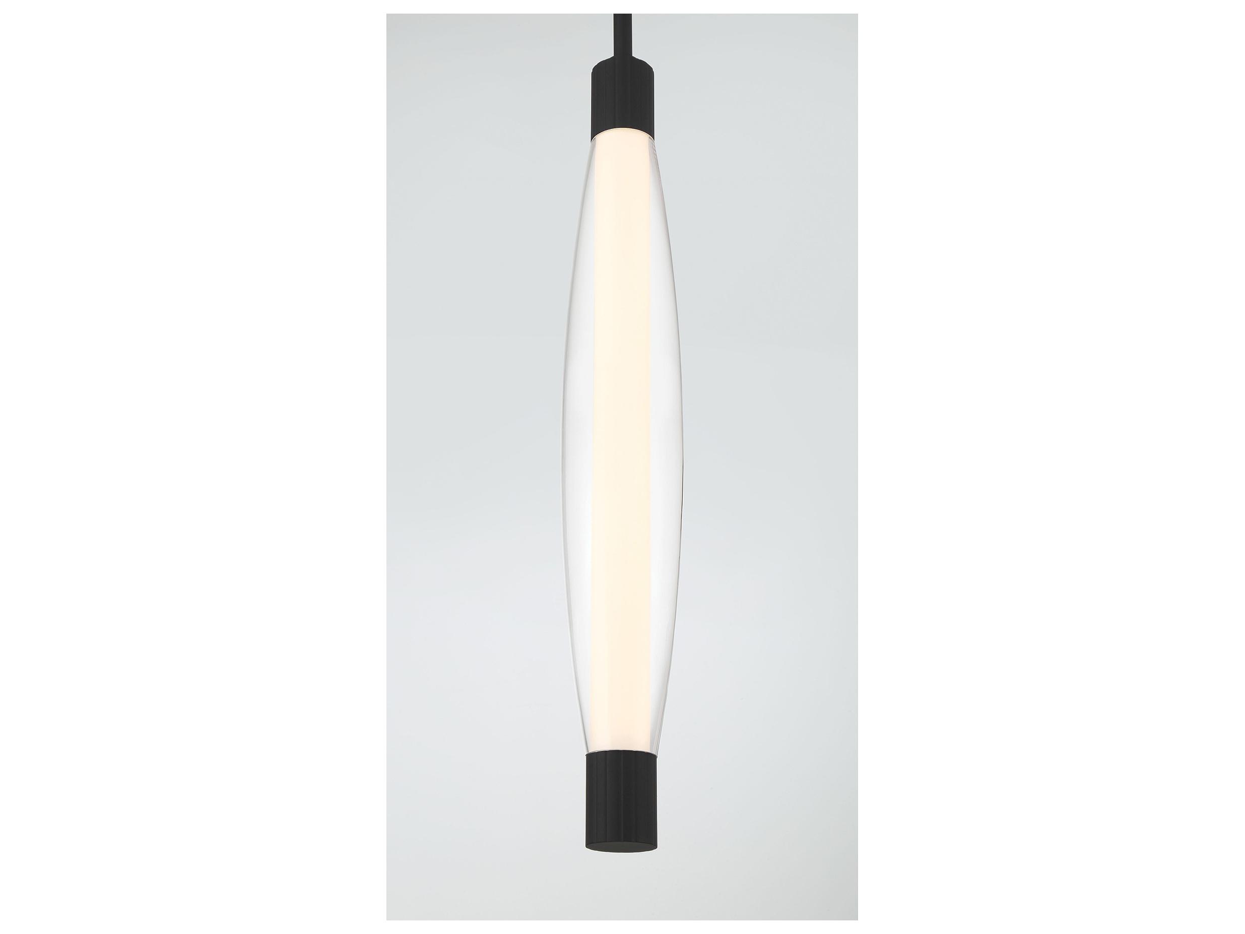 Minka Lavery Verto Dark Matte Black Linear Mini Pendant