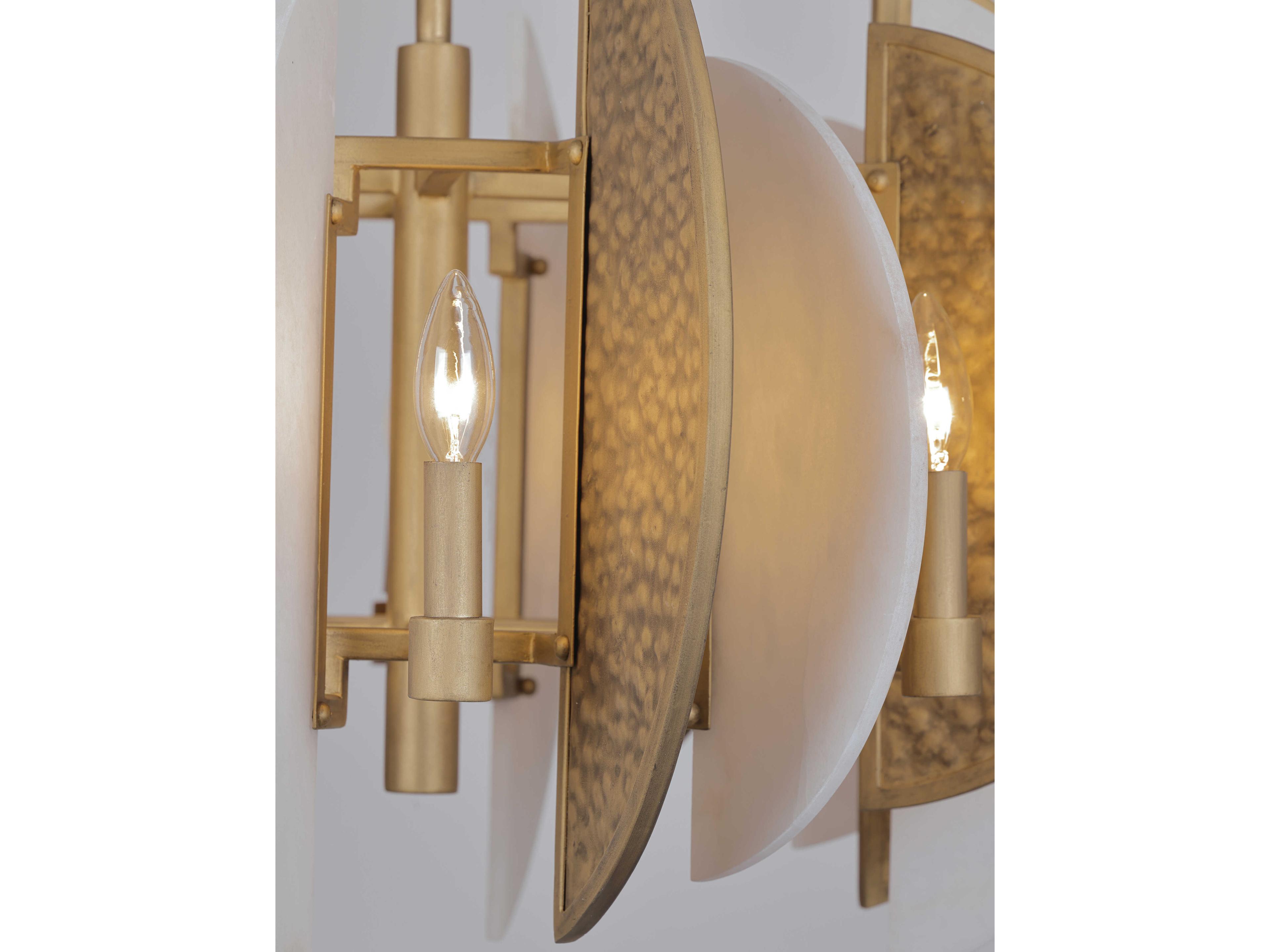 Minka Lavery Saint Martin 8-Light Ashen Gold Chandelier