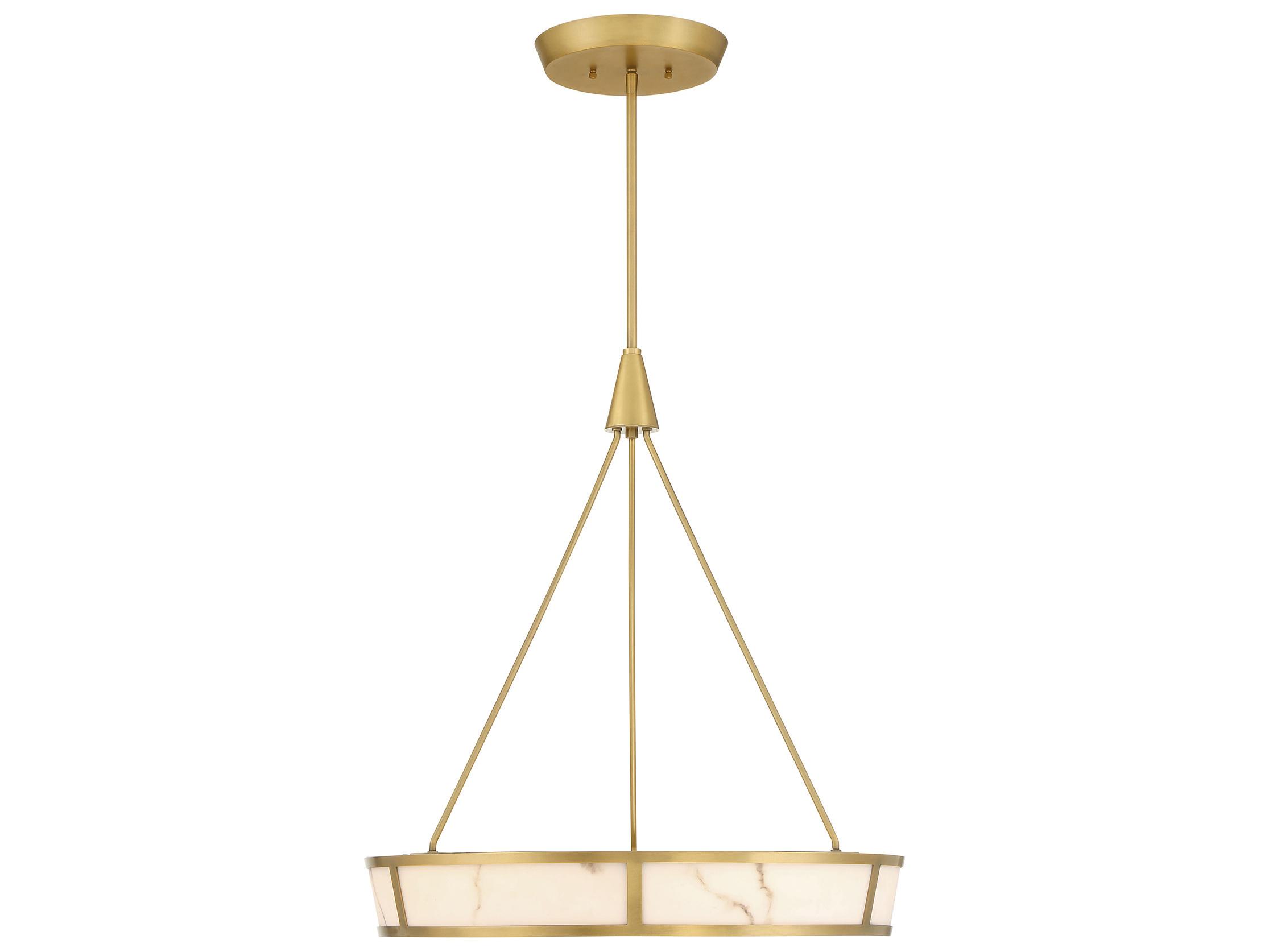 Minka Lavery Velaris Legacy Brass Round Pendant