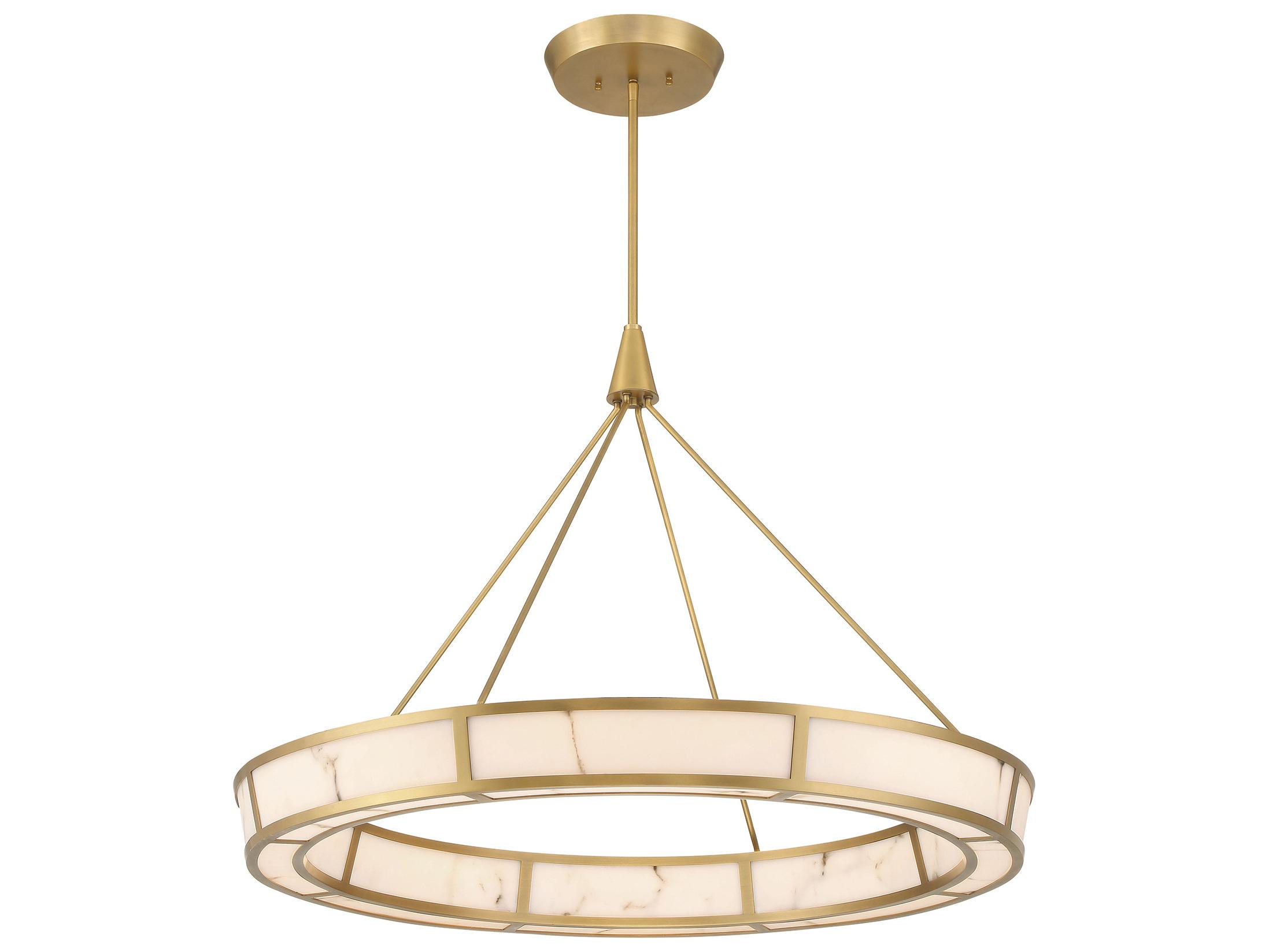 Minka Lavery Velaris Legacy Brass Round Pendant