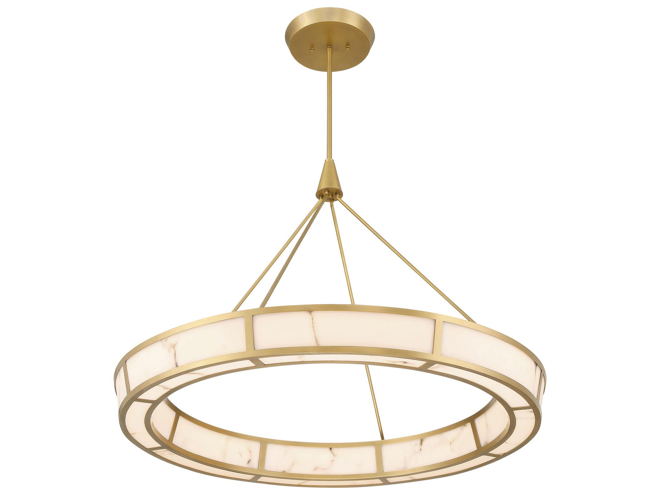 Minka Lavery Velaris Legacy Brass Round Pendant