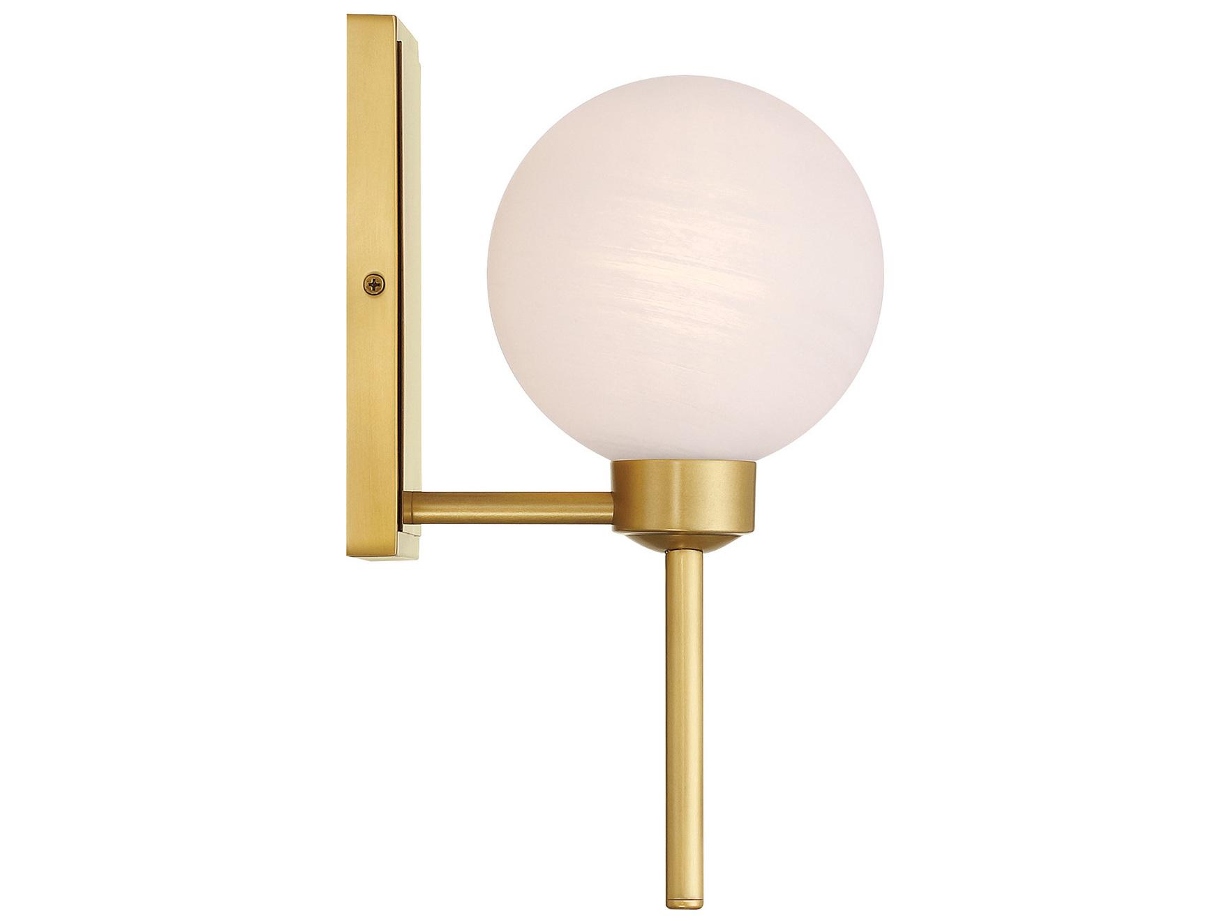 Minka Lavery Mooncrest 1-Light Legacy Brass Vanity Light