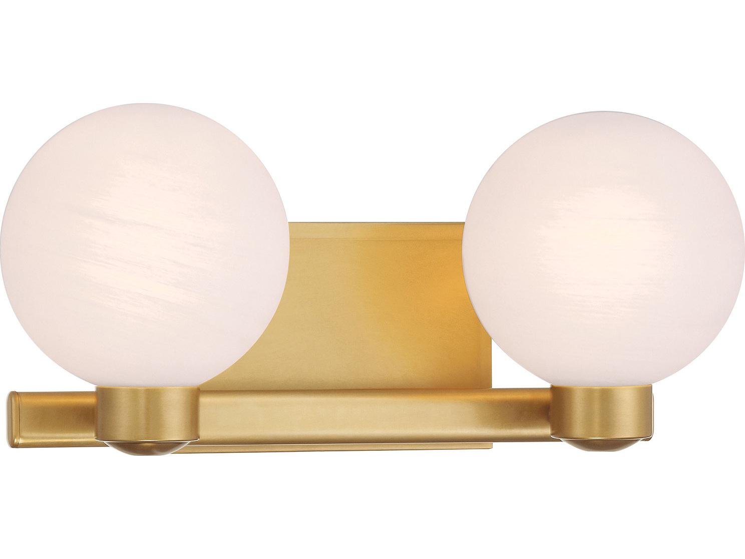 Minka Lavery Mooncrest 2-Light Legacy Brass Vanity Light