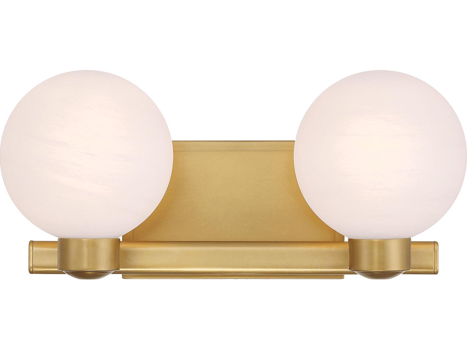 Minka Lavery Mooncrest 2-Light Legacy Brass Vanity Light