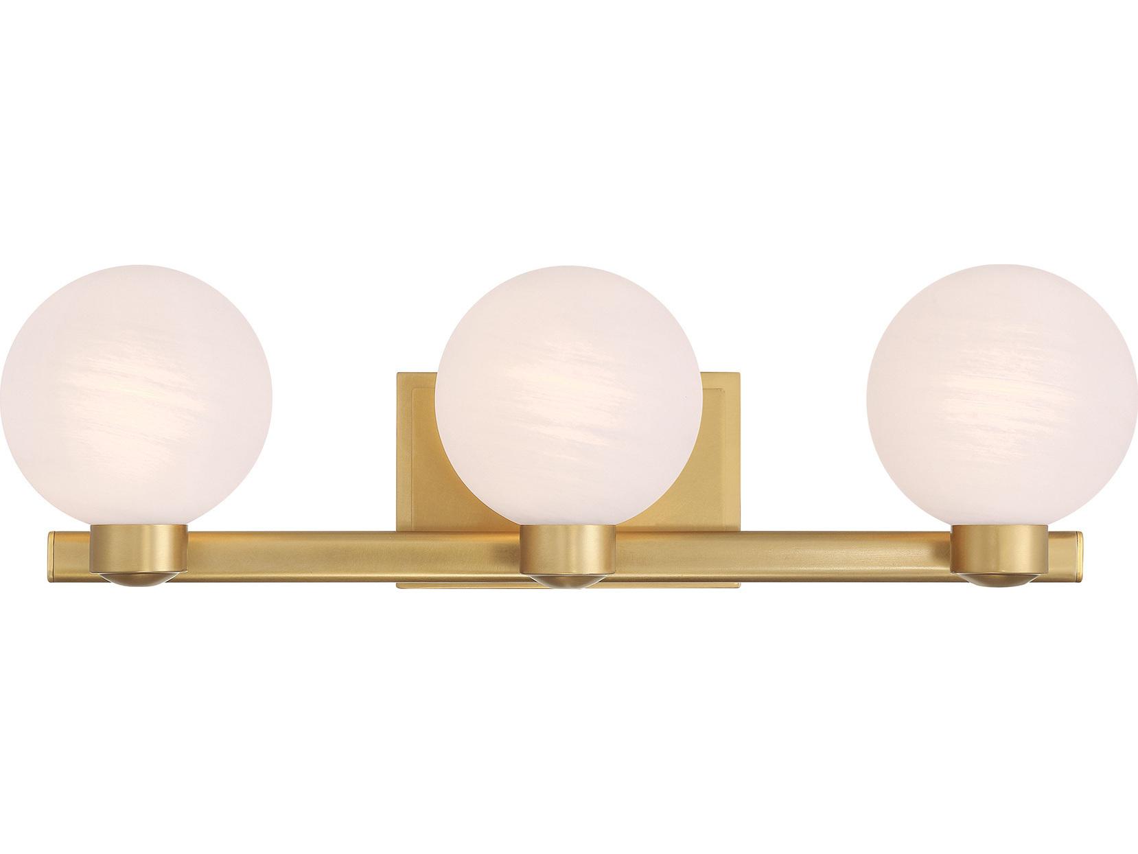 Minka Lavery Mooncrest 3-Light Legacy Brass Vanity Light