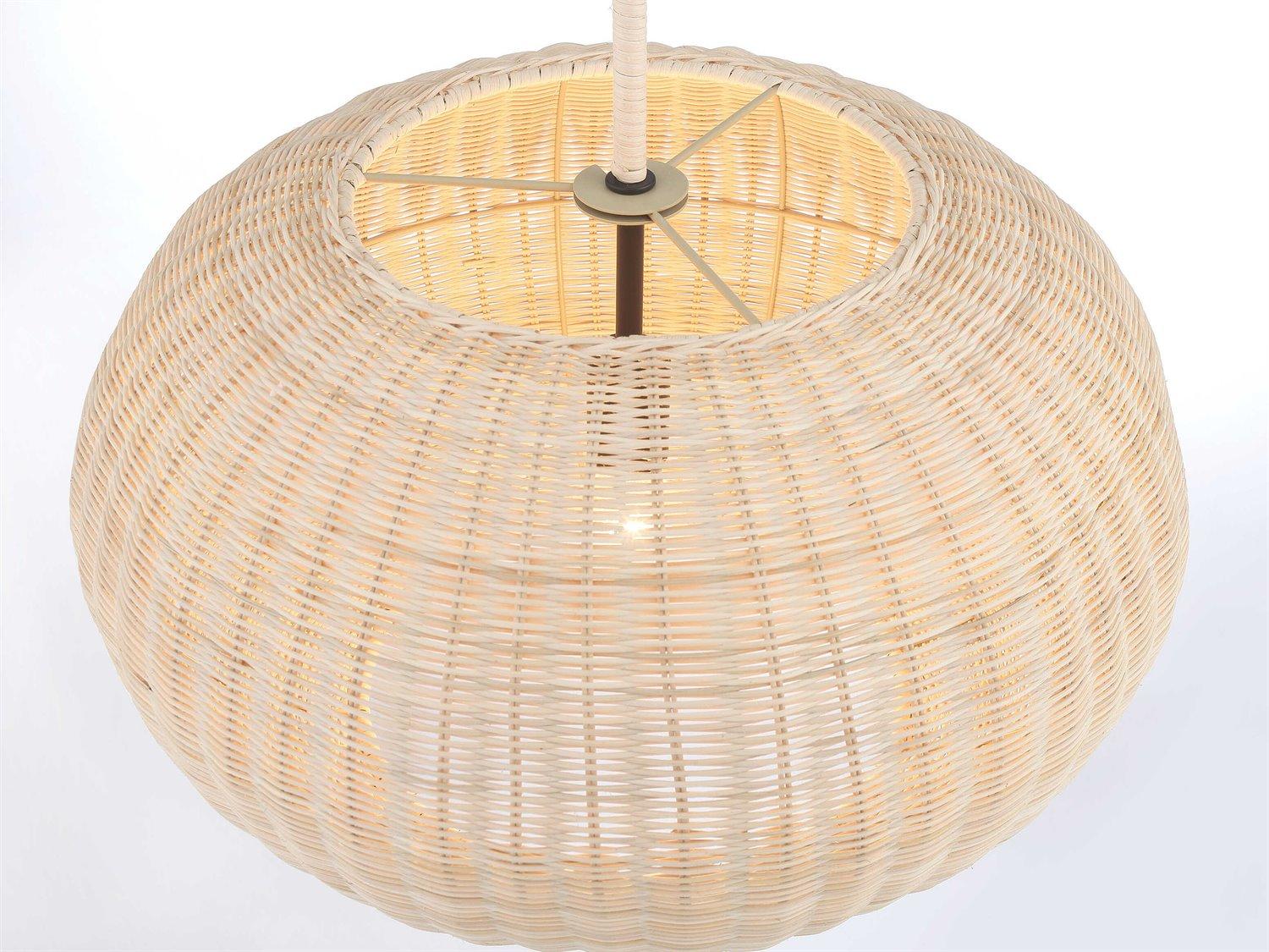 Minka Lavery Modjeska 1-Light Coal Black Pendant