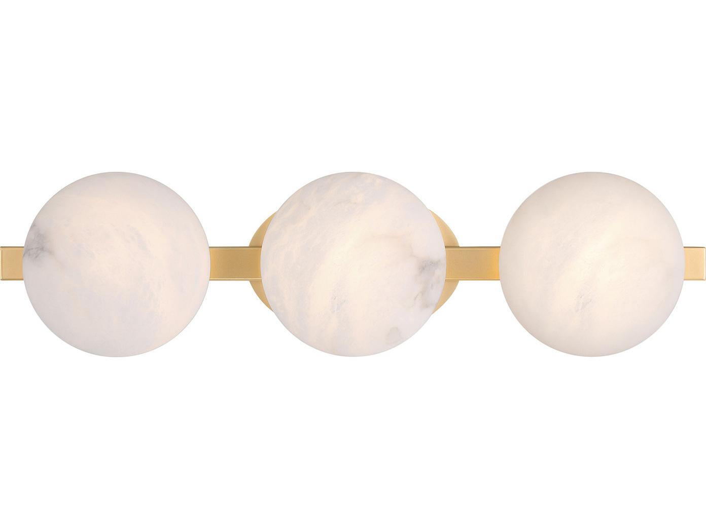 Minka Lavery Zill 3-Light Lily Gold Vanity Light