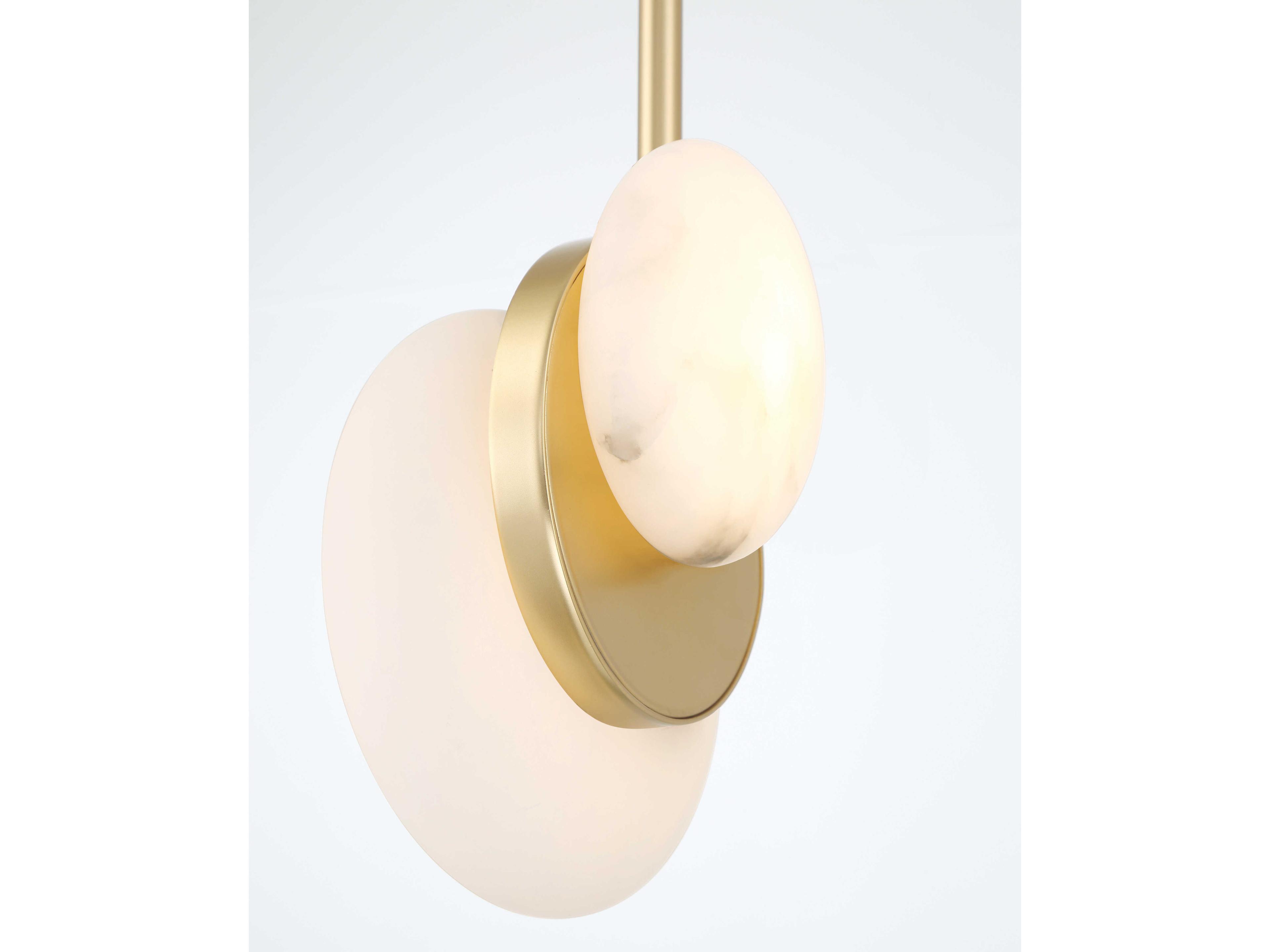 Minka Lavery Zill 2-Light Lily Gold Round Mini Pendant