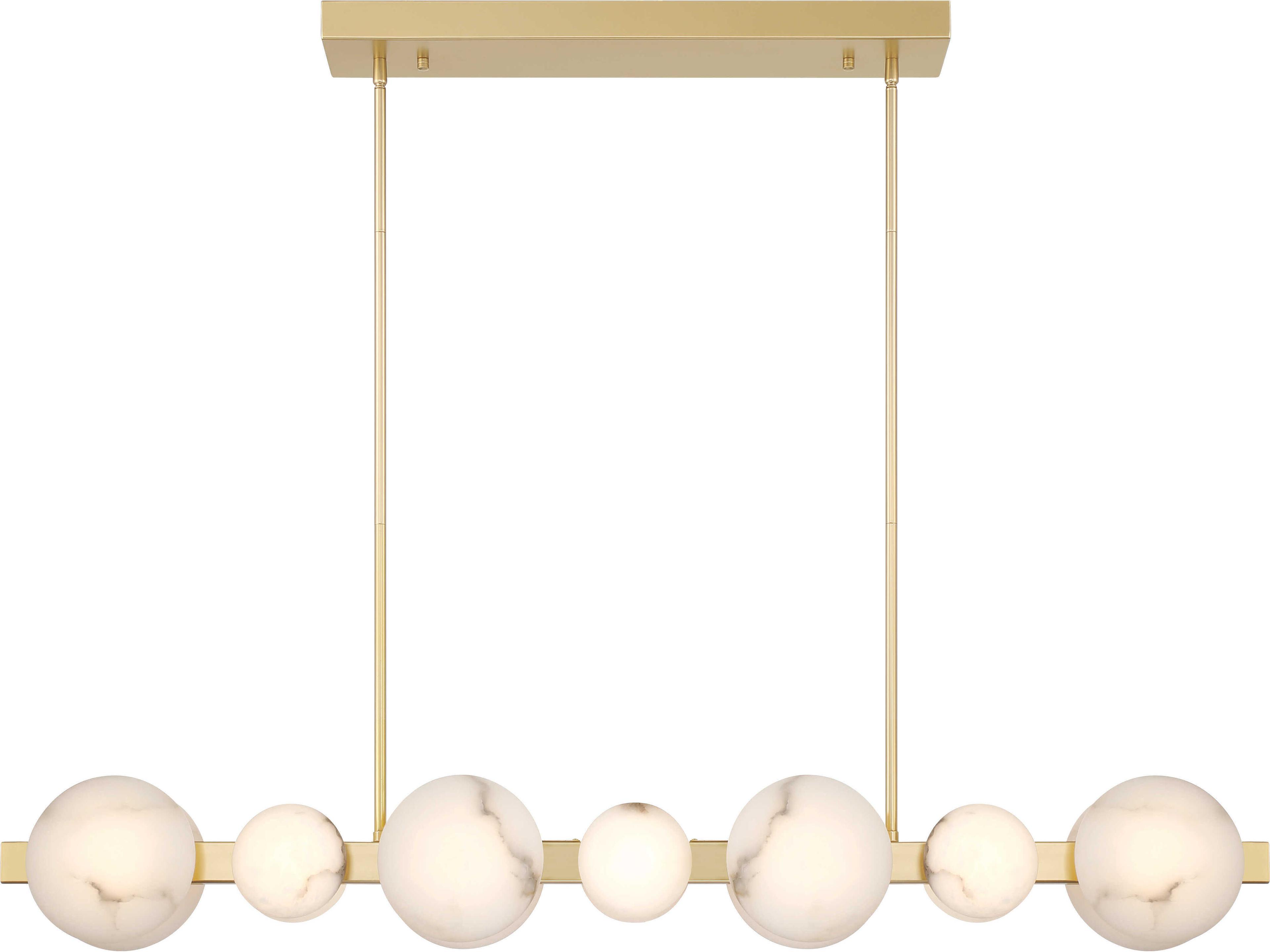 Minka Lavery Zill 14-Light Lily Gold Island Pendant