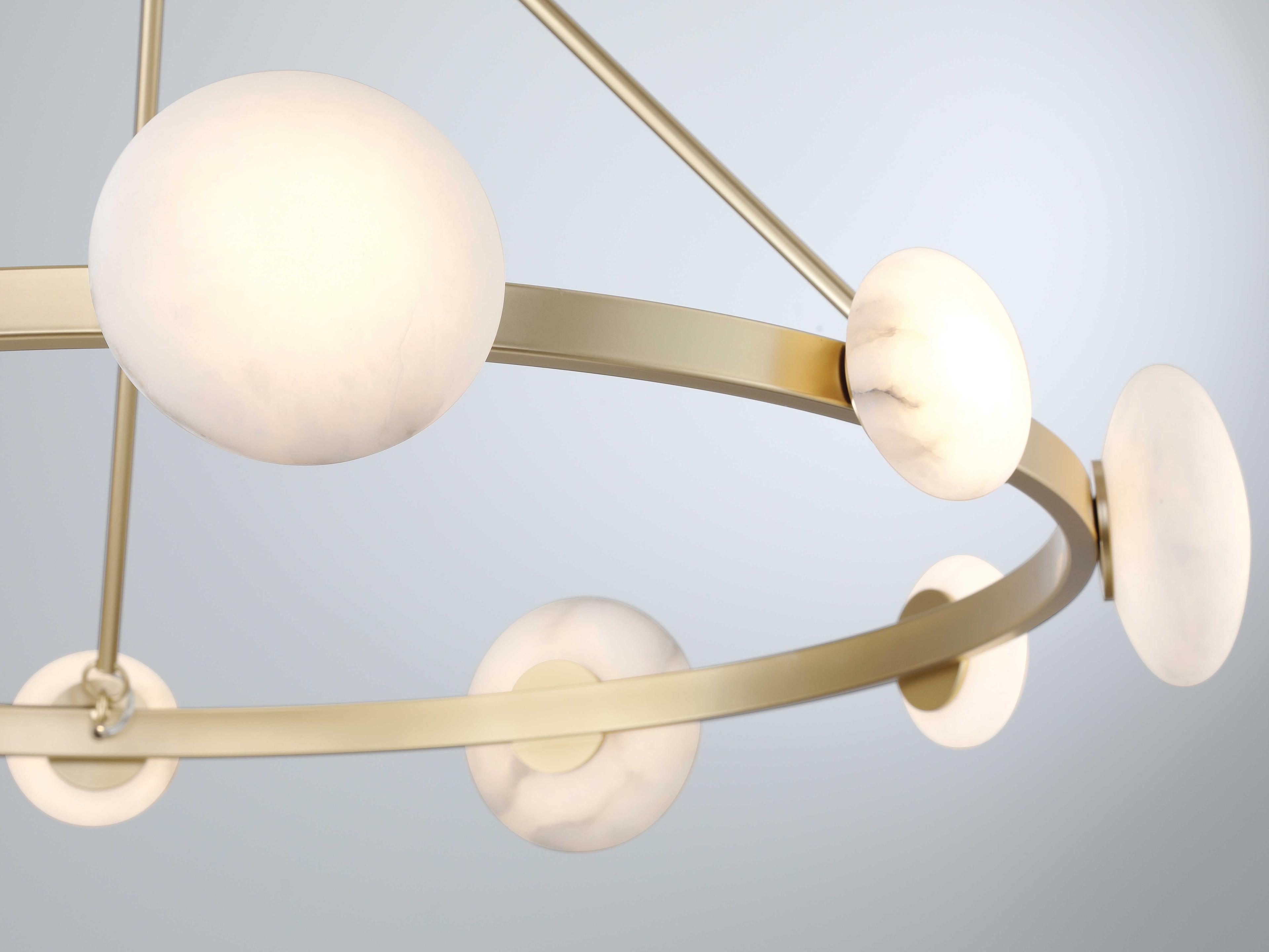 Minka Lavery Zill 10-Light Lily Gold Chandelier