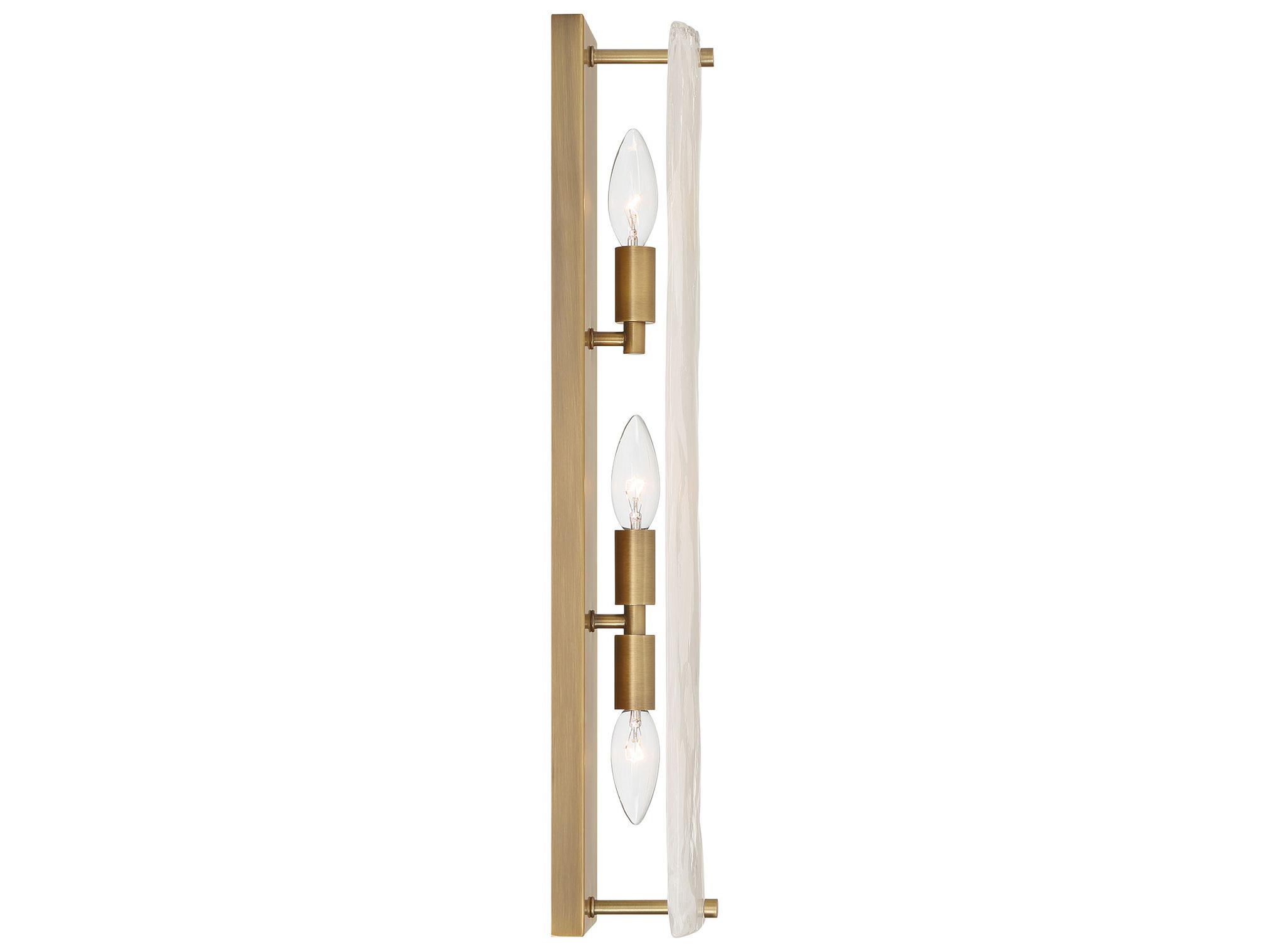 Minka Lavery Veil 3-Light Legacy Brass Vanity Light